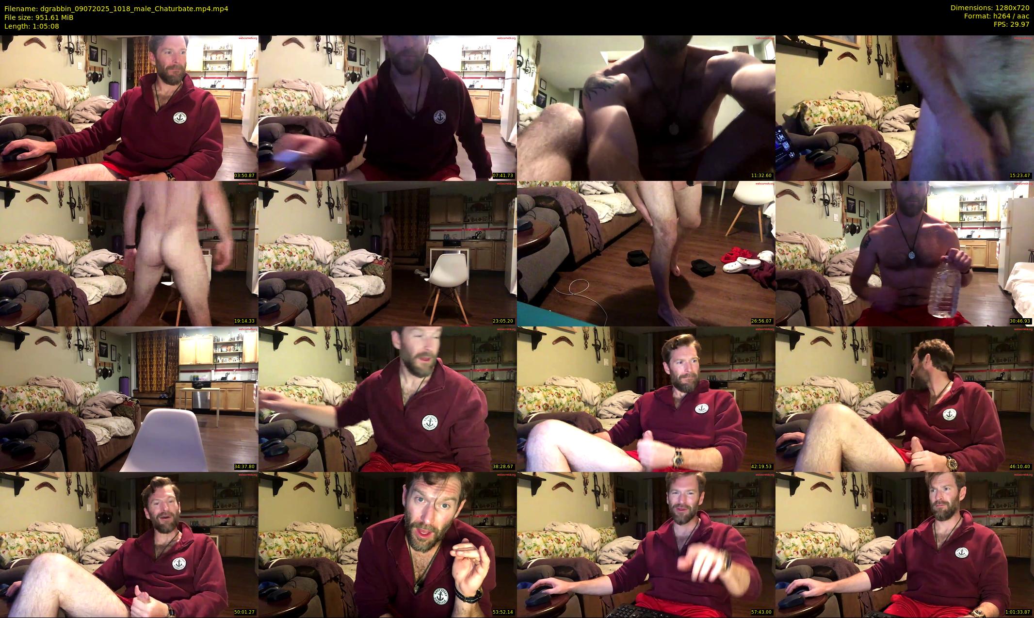 dgrabbin — 66 minute Chaturbate male cam show recording, 720p, Jul 9, 2025