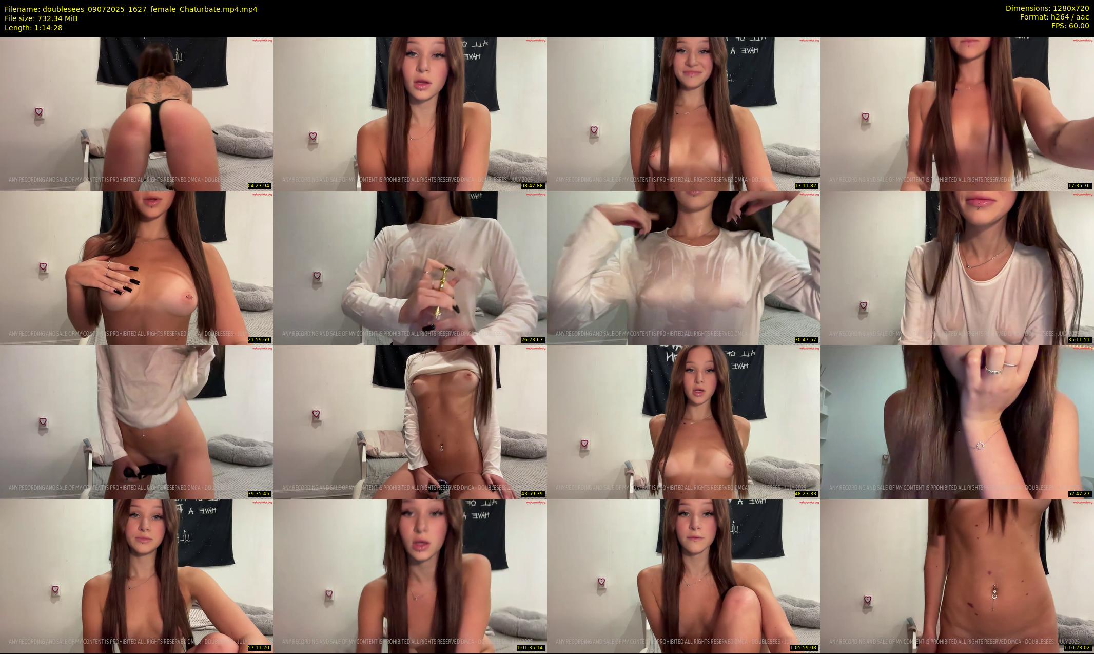 doublesees — 75 minute Chaturbate couple cam show recording, 720p, Jul 9, 2025