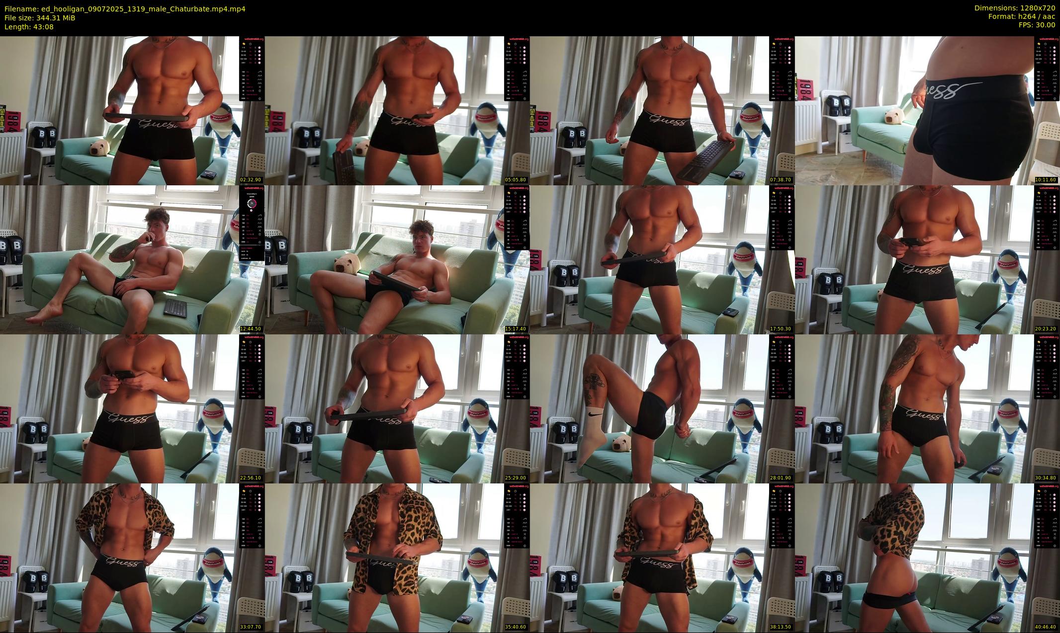 ed_hooligan — 44 minute Chaturbate male cam show recording, 720p, Jul 9, 2025