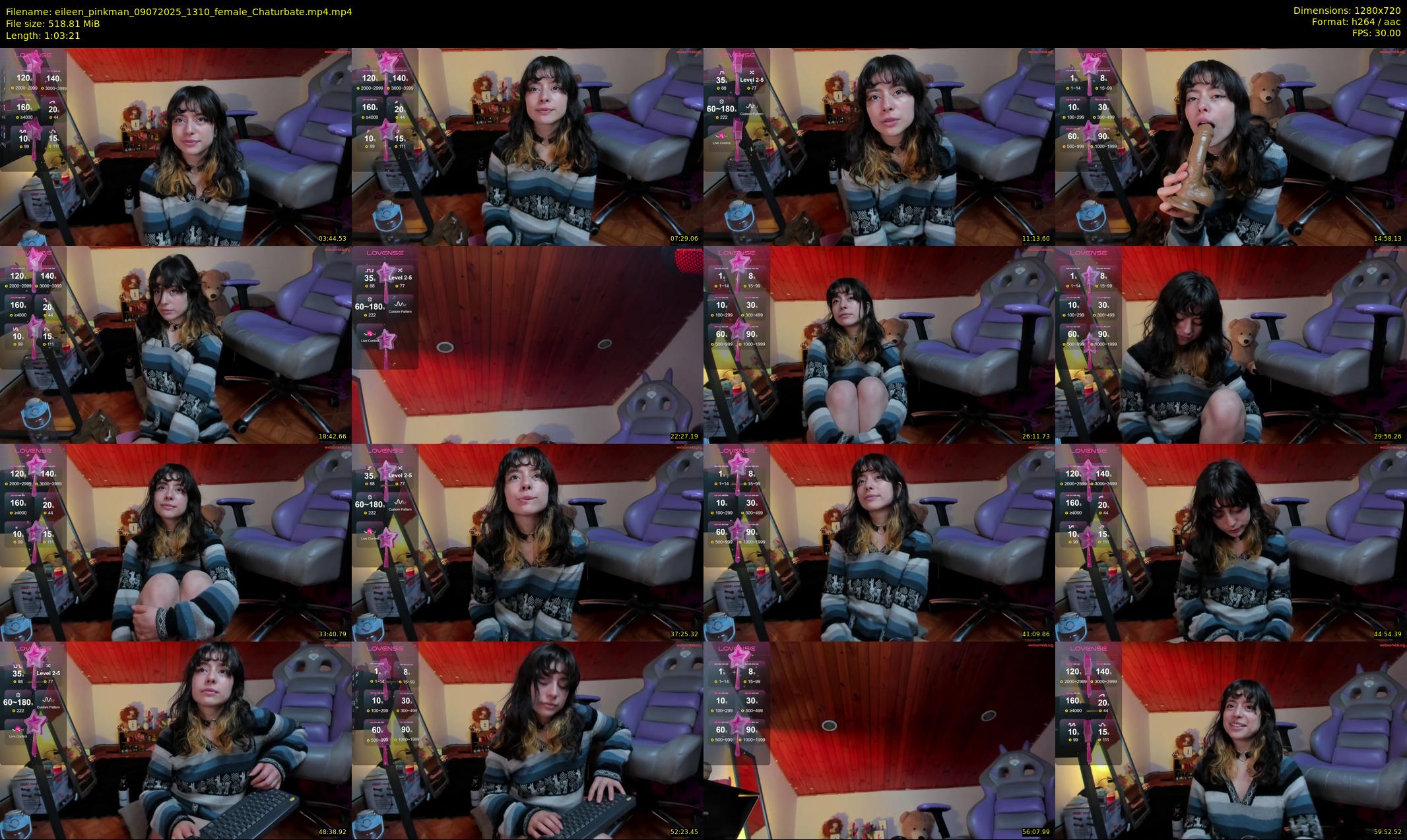 eileen_pinkman — 64 minute Chaturbate female cam show recording, 720p, Jul 9, 2025