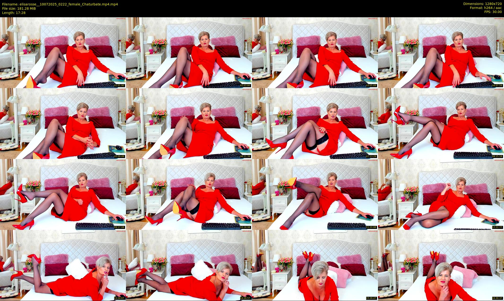 elisarosse_ — 18 minute Chaturbate female cam show recording, 720p, Jul 10, 2025