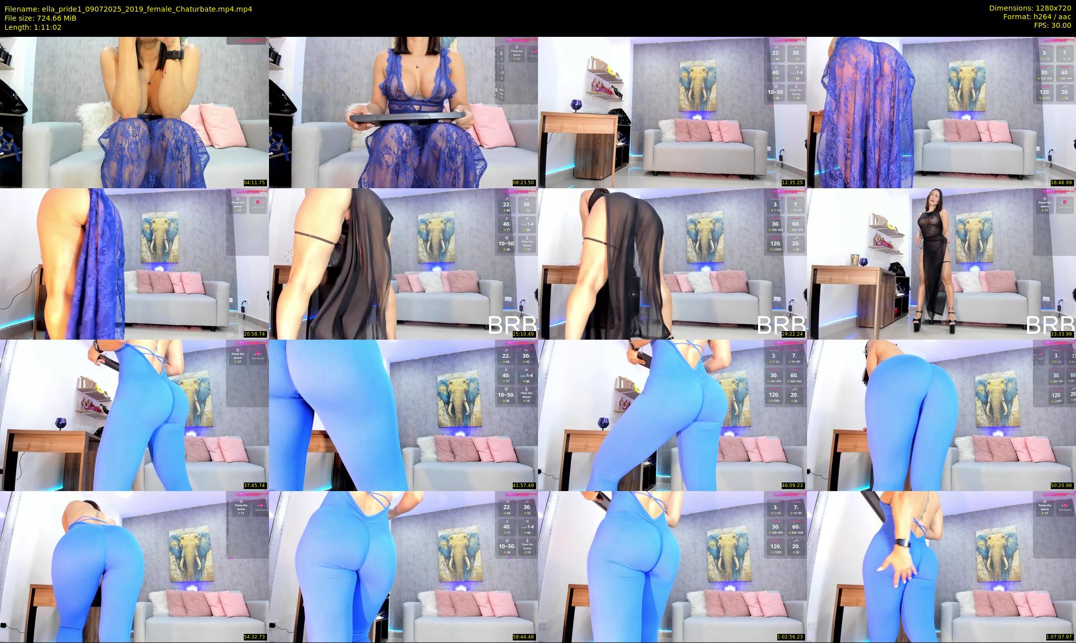 ella_pride1 — 72 minute Chaturbate female cam show recording, 720p, Jul 9, 2025
