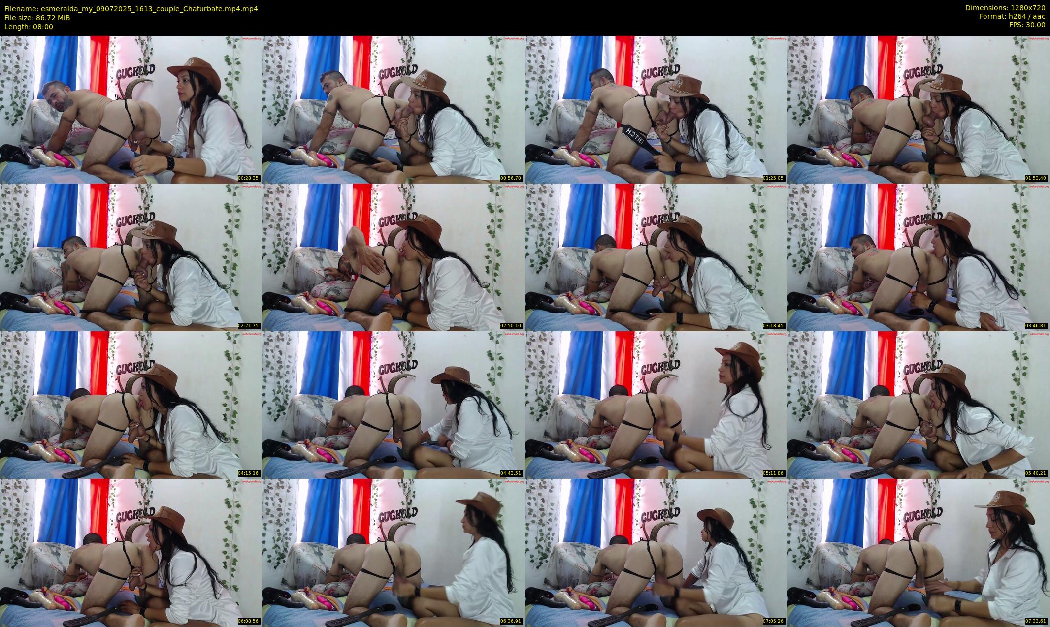esmeralda_my — 8 minute Chaturbate couple cam show recording, 720p, Jul 9, 2025