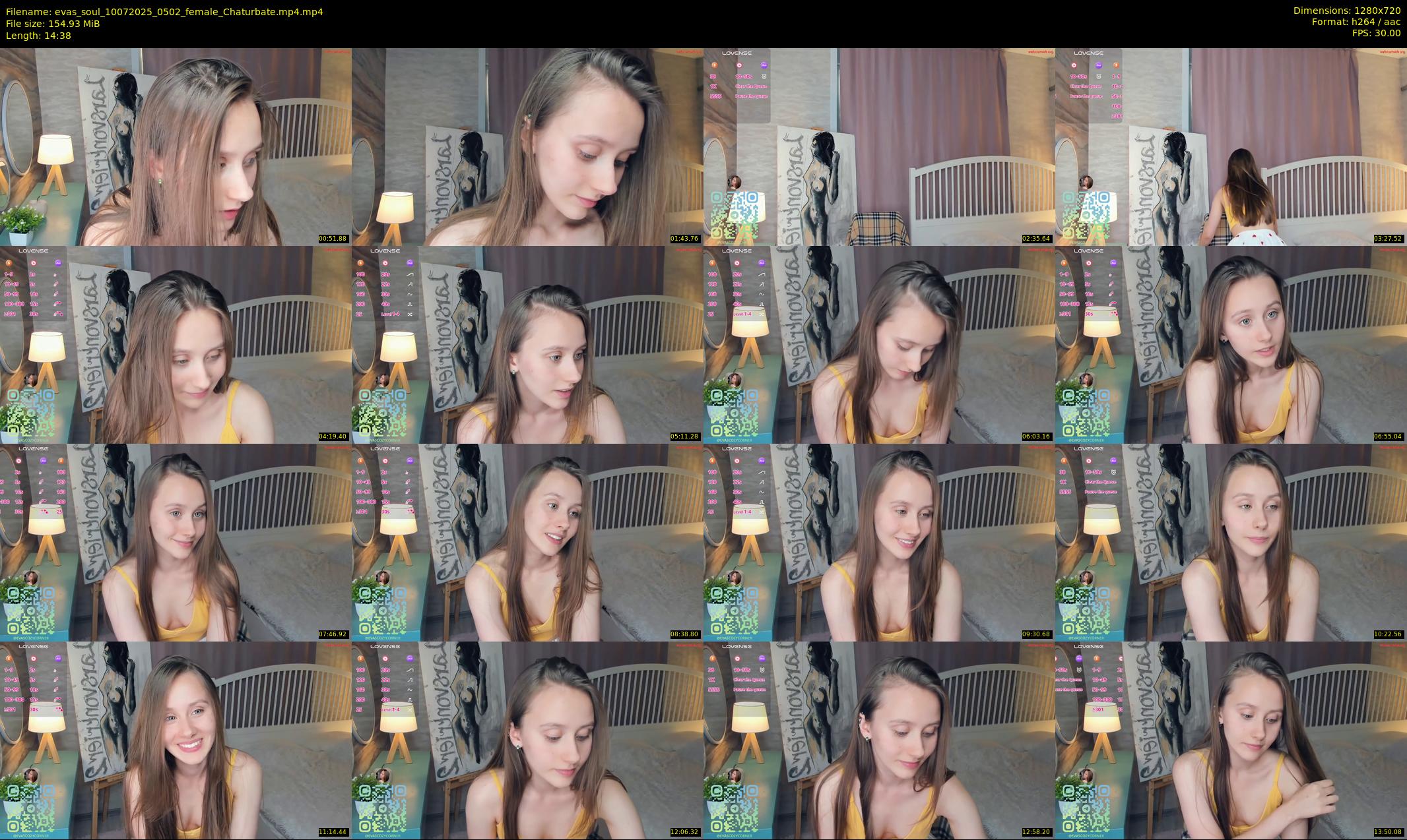 evas_soul — 15 minute Chaturbate female cam show recording, 720p, Jul 10, 2025