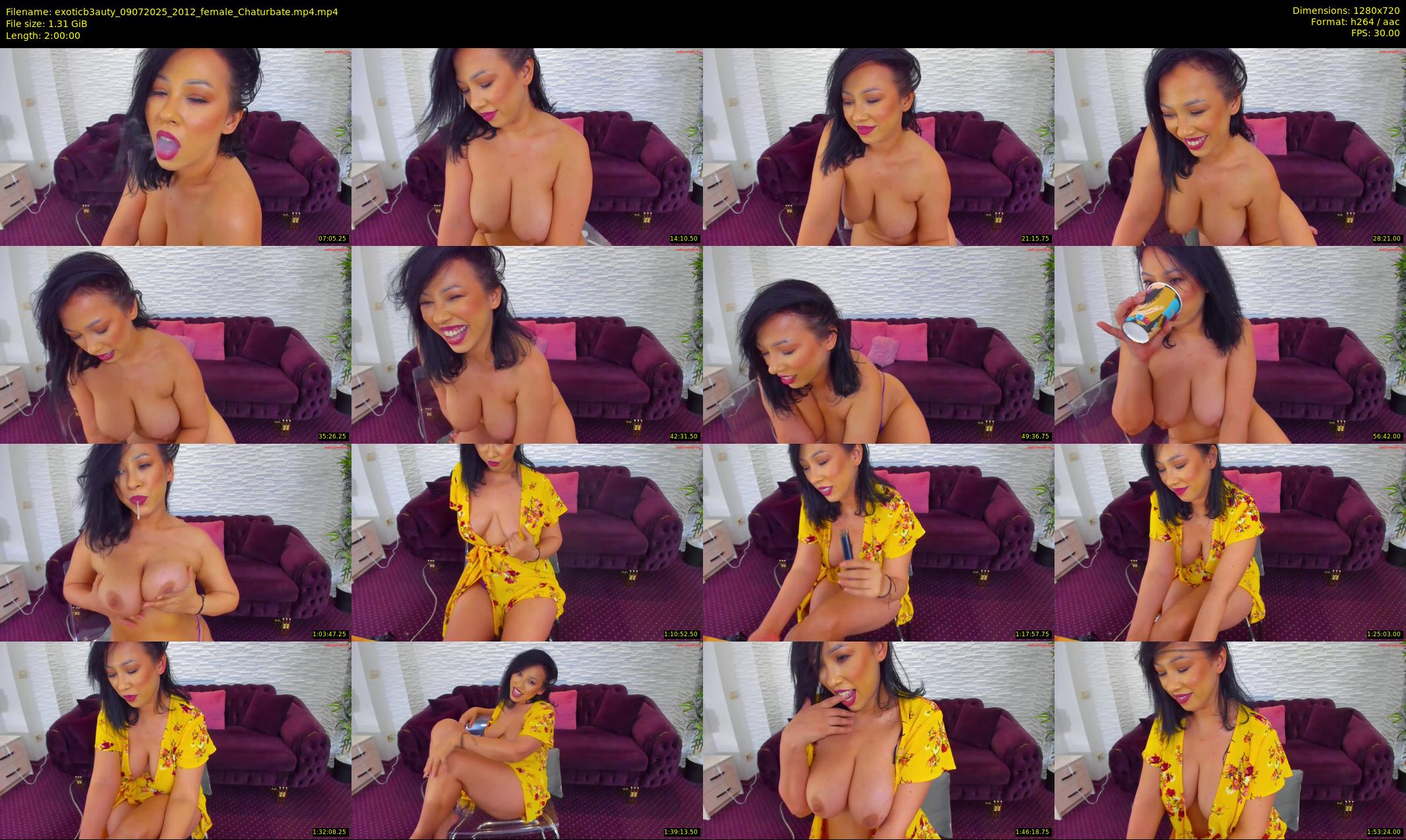 exoticb3auty — 120 minute Chaturbate female cam show recording, 720p, Jul 9, 2025
