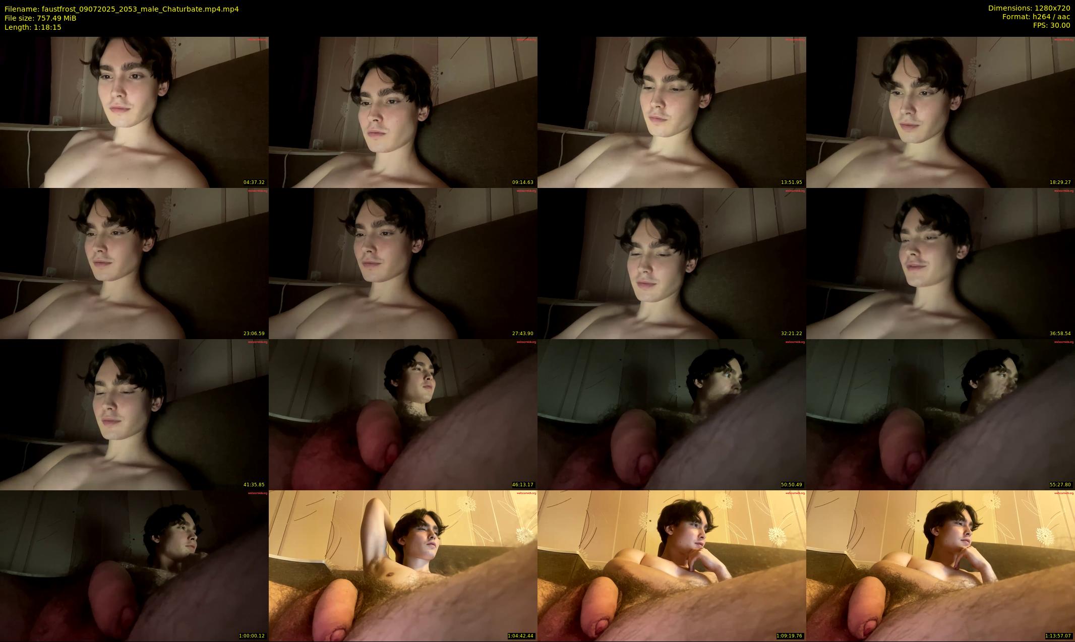 faustfrost — 79 minute Chaturbate male cam show recording, 720p, Jul 9, 2025