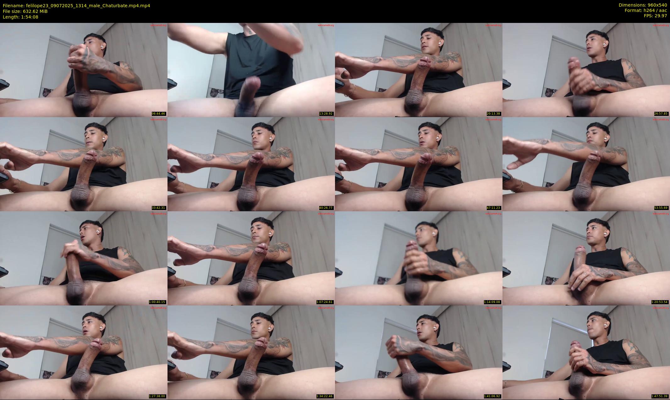 felilope23 — 115 minute Chaturbate male cam show recording, 480p, Jul 9, 2025