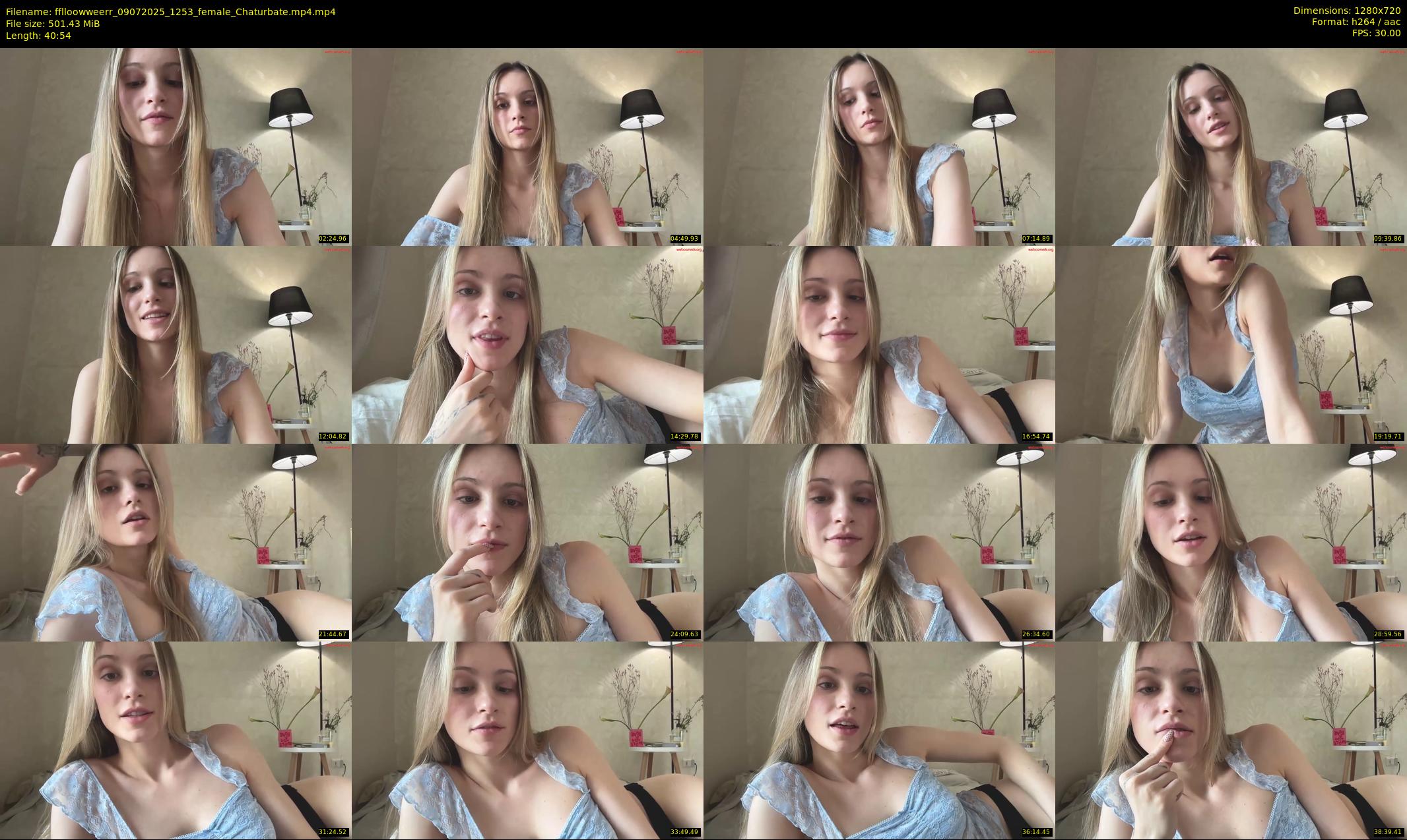 fflloowweerr — 41 minute Chaturbate couple cam show recording, 720p, Jul 9, 2025