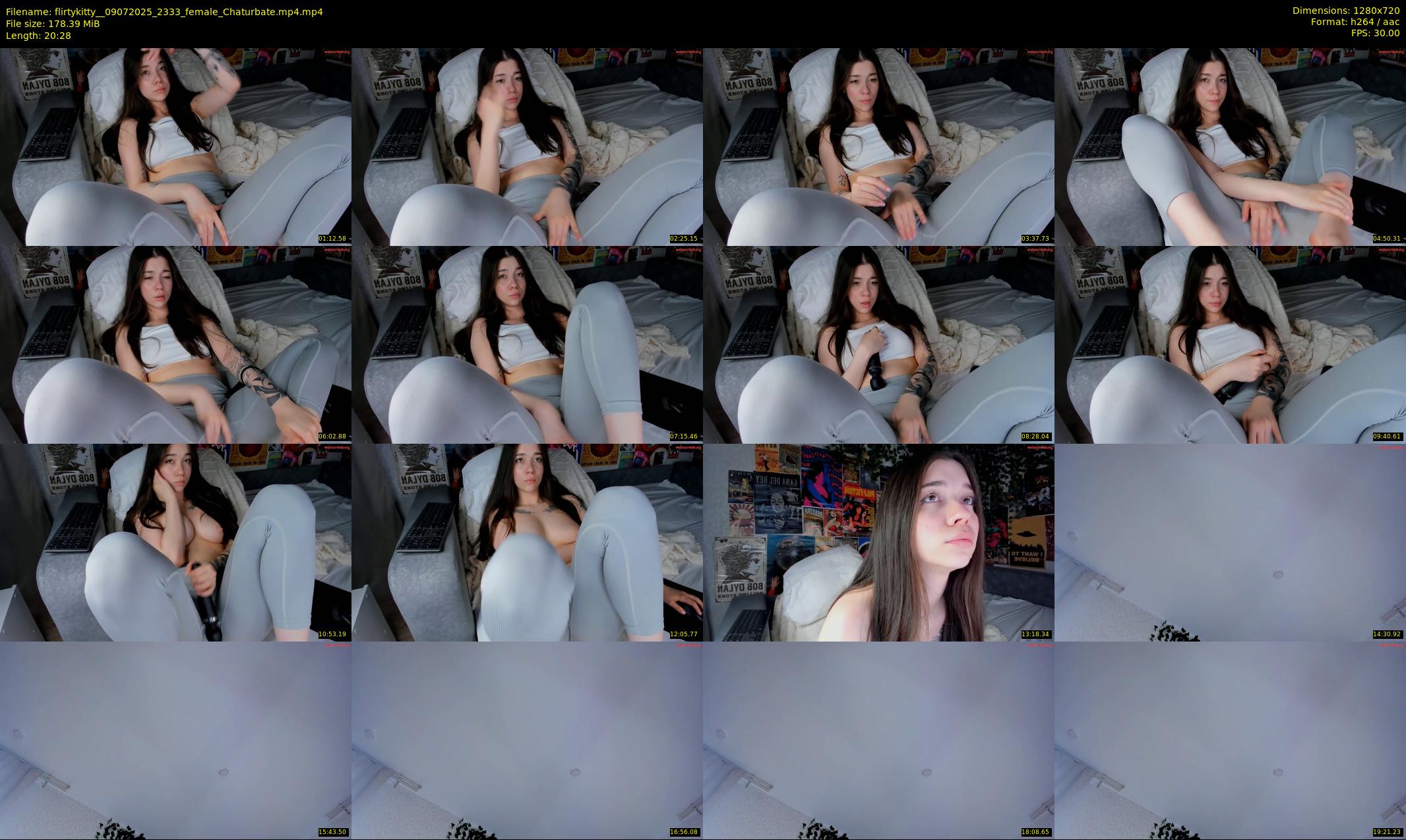 flirtykitty_ — 21 minute Chaturbate female cam show recording, 720p, Jul 9, 2025