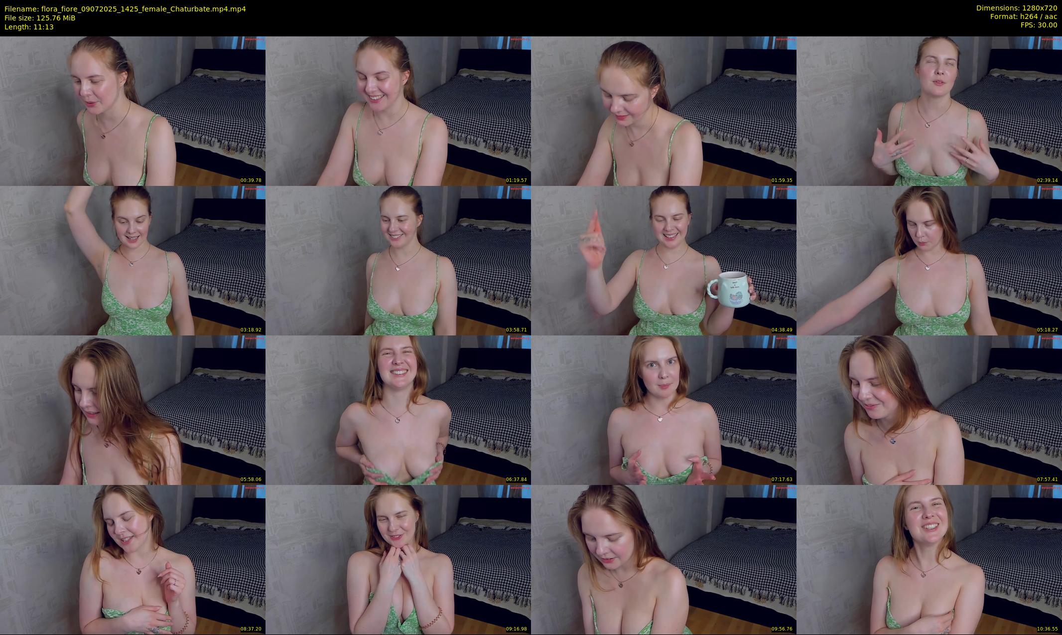 flora_fiore — 12 minute Chaturbate female cam show recording, 720p, Jul 9, 2025