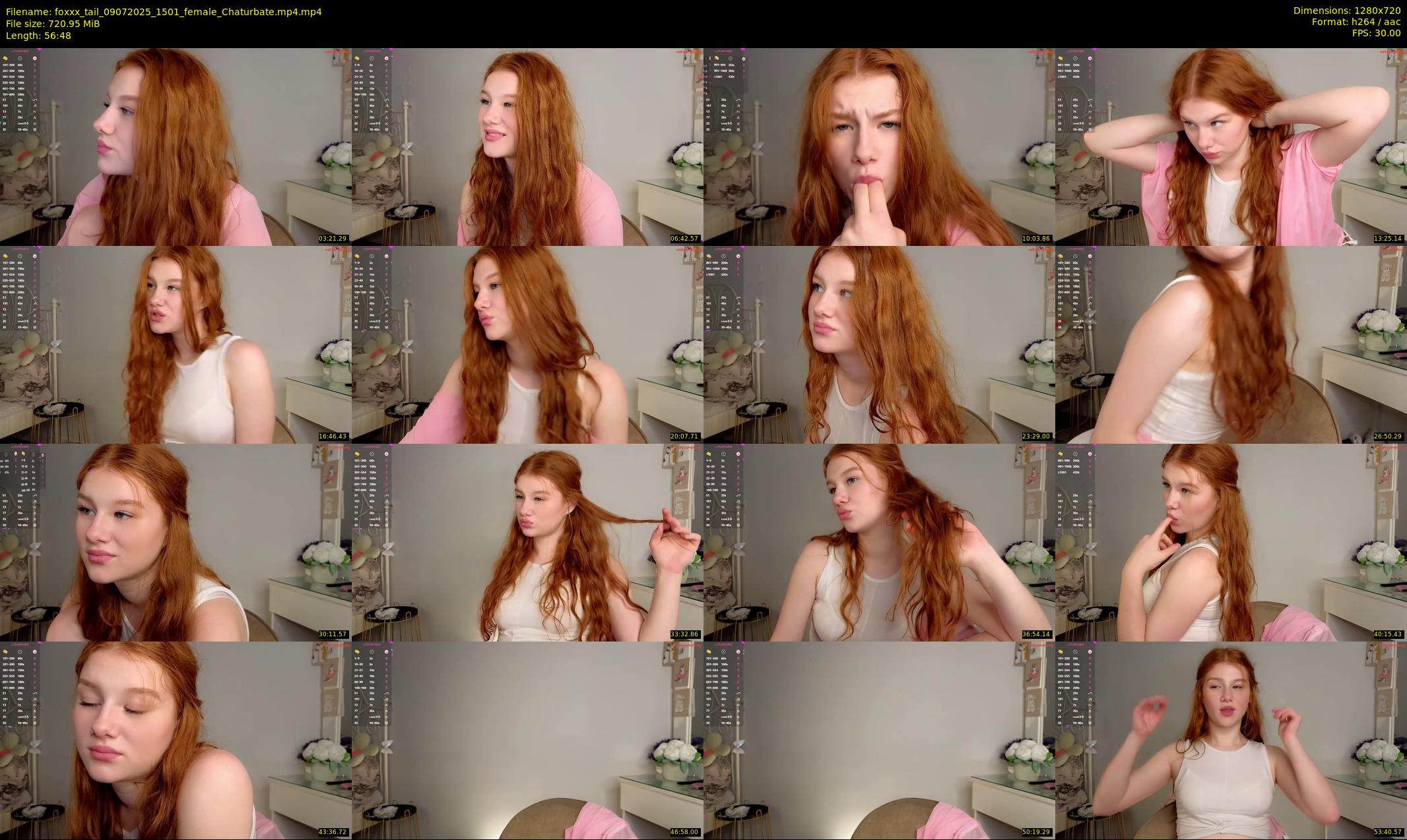 foxxx_tail — 57 minute Chaturbate female cam show recording, 720p, Jul 9, 2025