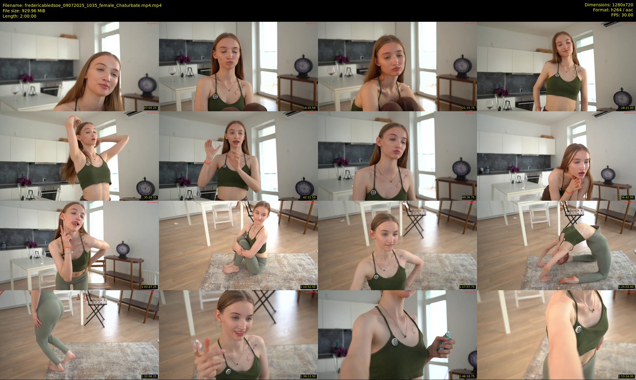 fredericabledsoe — 120 minute Chaturbate female cam show recording, 720p, Jul 9, 2025