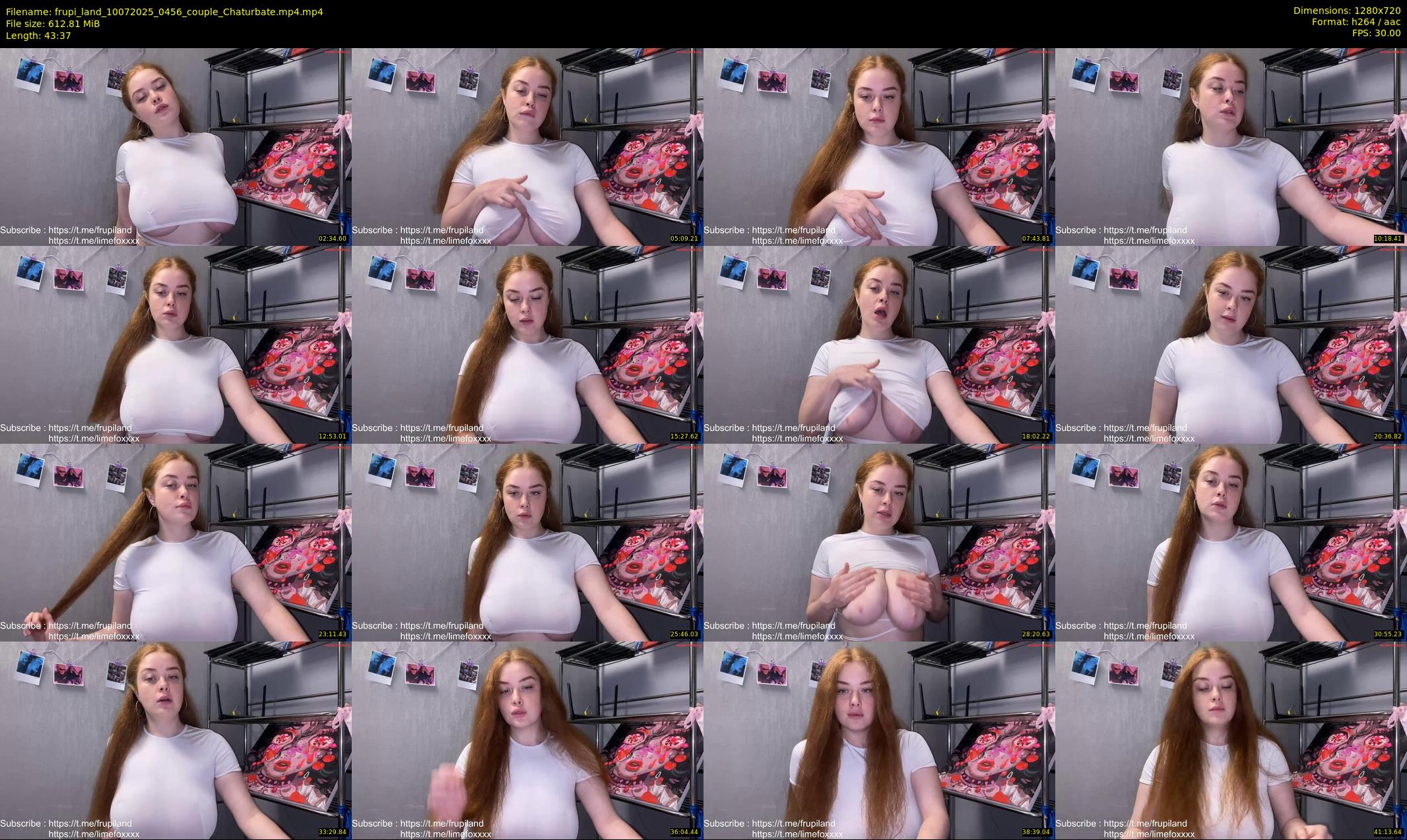 frupi_land — 44 minute Chaturbate couple cam show recording, 720p, Jul 10, 2025