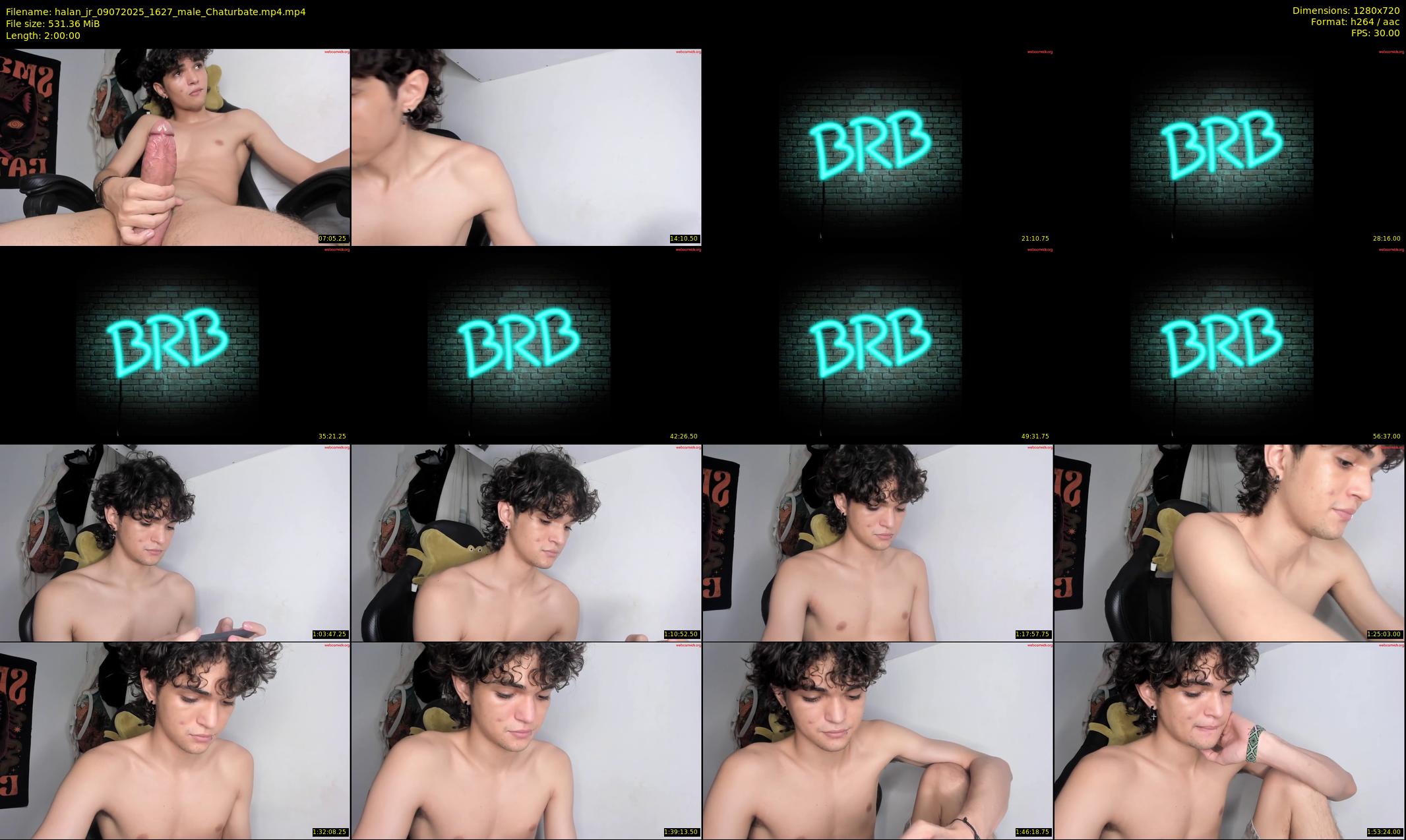 halan_jr — 120 minute Chaturbate male cam show recording, 720p, Jul 9, 2025