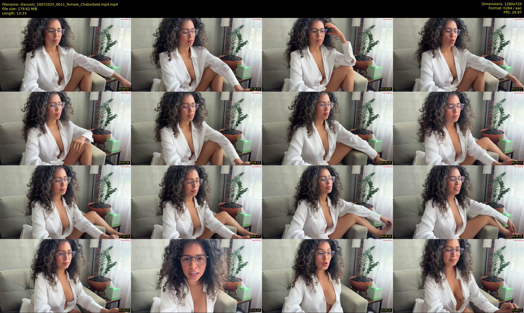 illaroom — 14 minute Chaturbate female cam show recording, 720p, Jul 10, 2025