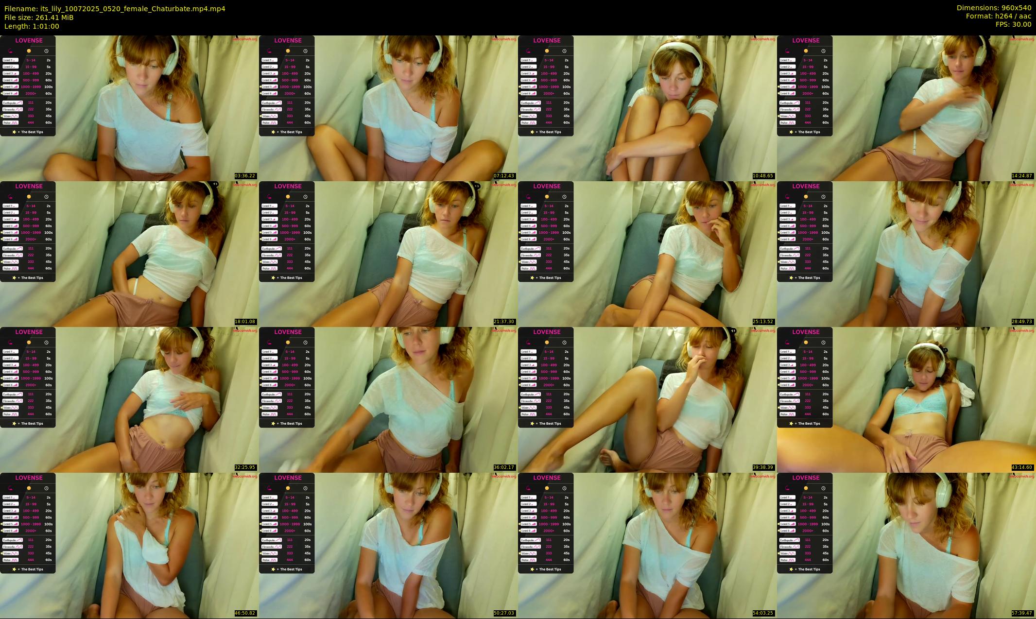 its_lily — 61 minute Chaturbate female cam show recording, 480p, Jul 10, 2025