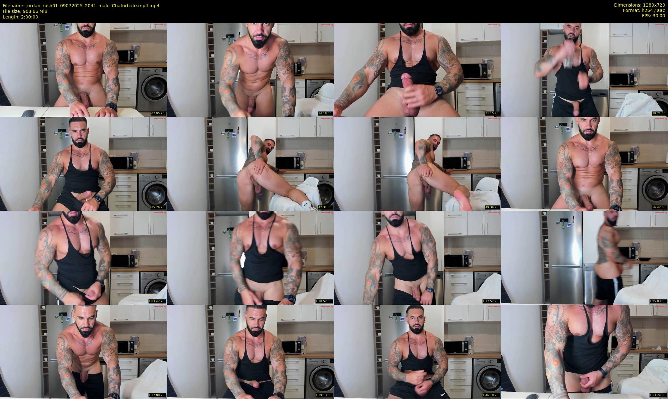 jordan_rush01 — 120 minute Chaturbate male cam show recording, 720p, Jul 9, 2025