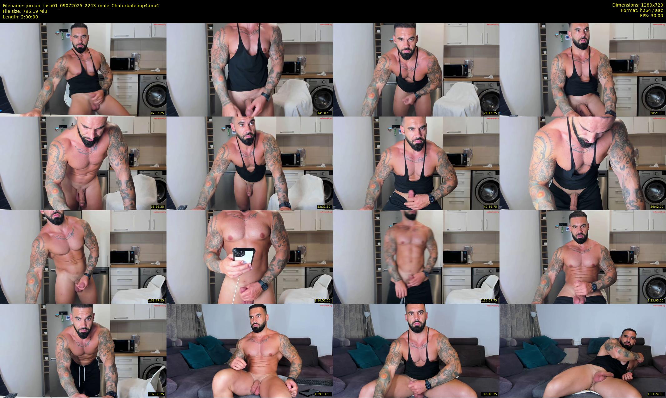 jordan_rush01 — 120 minute Chaturbate male cam show recording, 720p, Jul 9, 2025