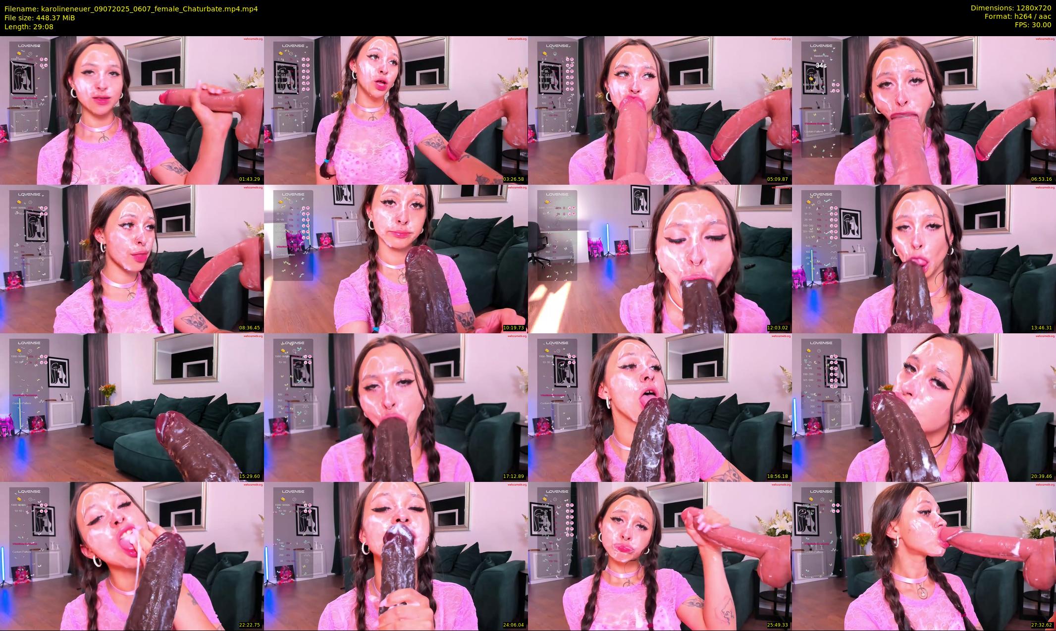 karolineneuer — 30 minute Chaturbate female cam show recording, 720p, Jul 9, 2025