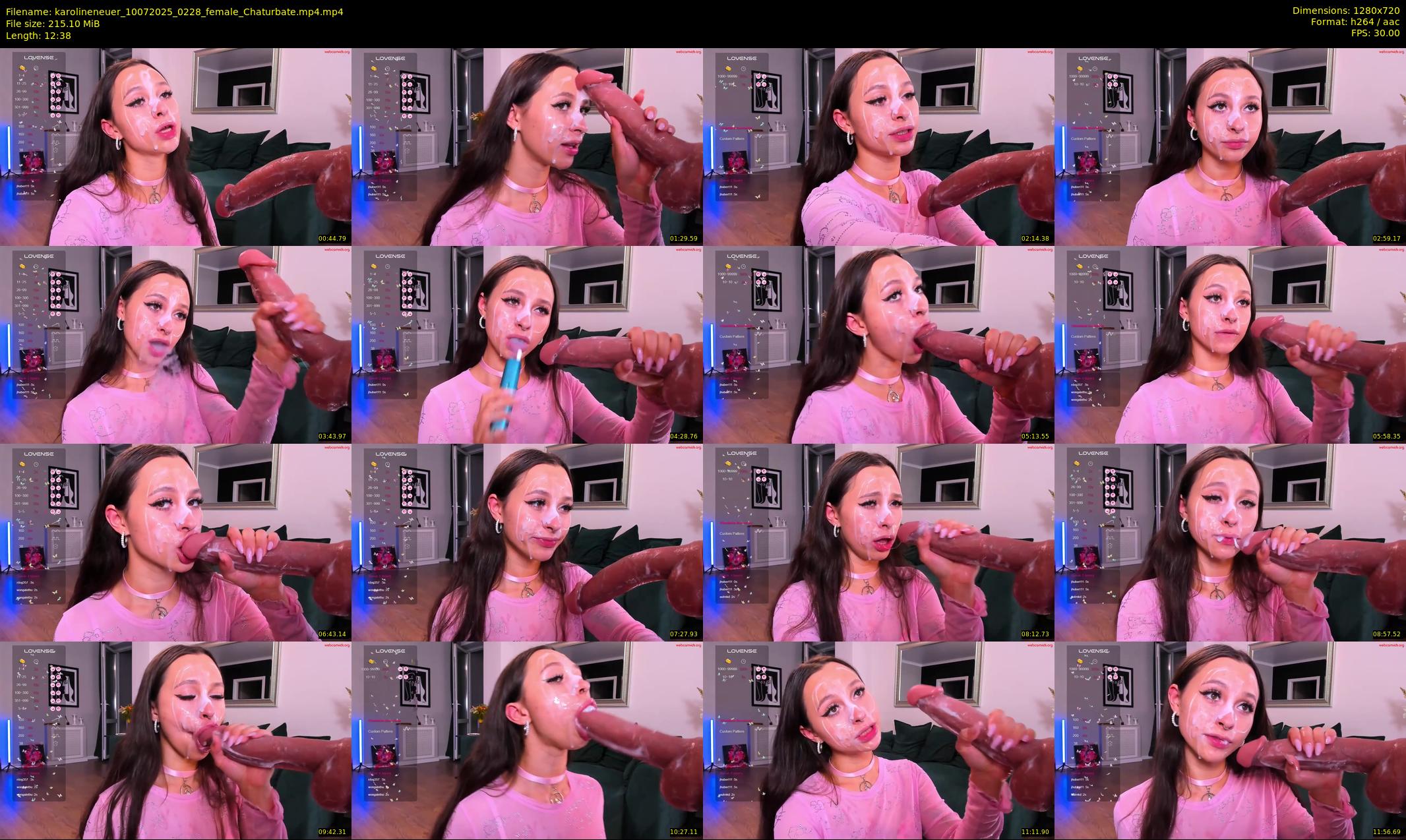 karolineneuer — 13 minute Chaturbate female cam show recording, 720p, Jul 10, 2025