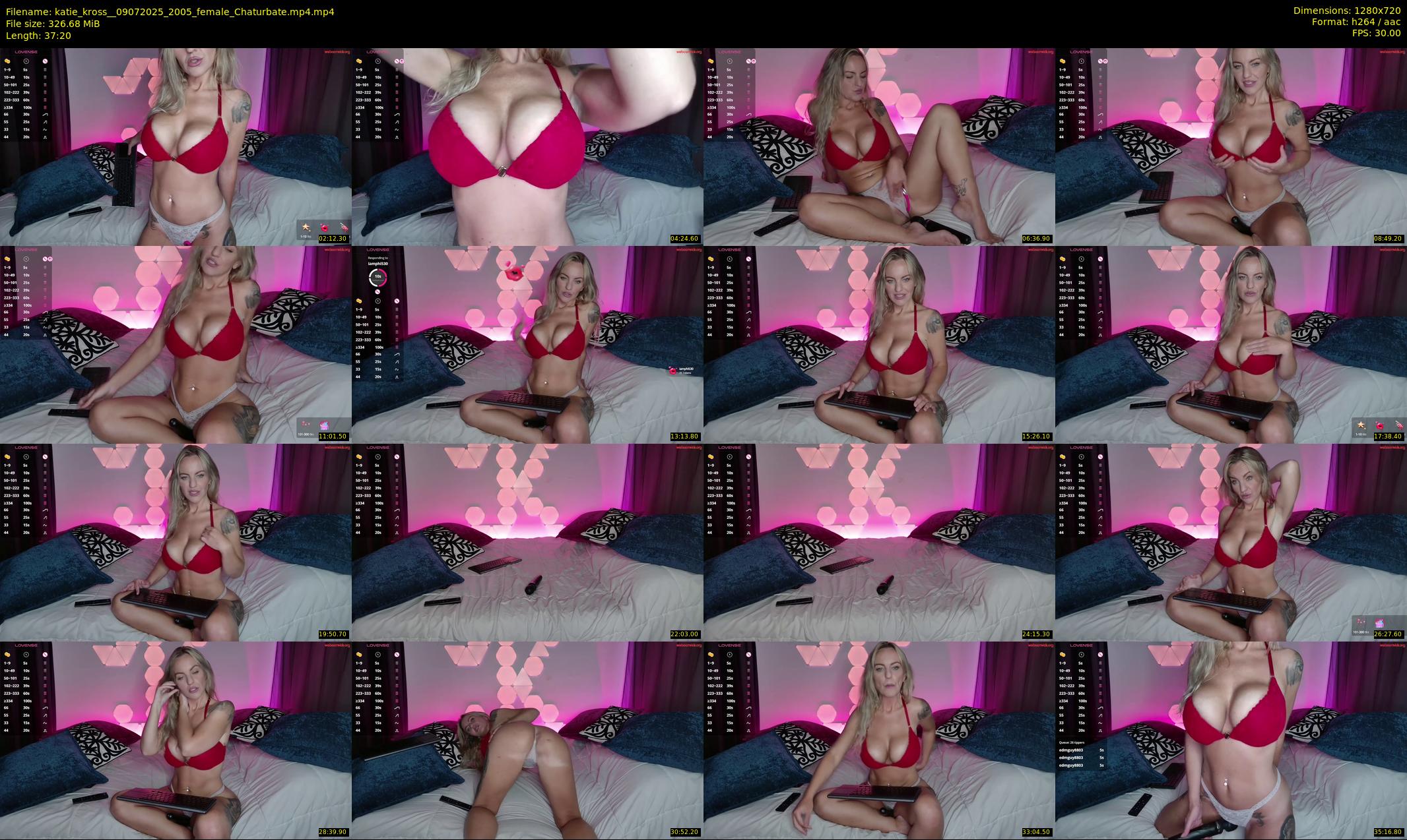 katie_kross_ — 38 minute Chaturbate female cam show recording, 720p, Jul 9, 2025