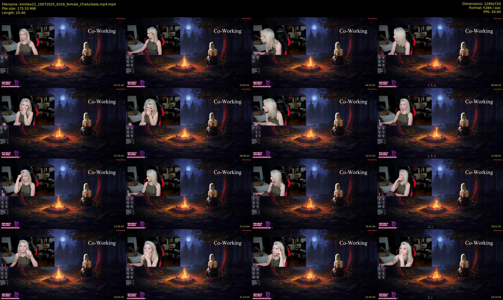 kimilee22 — 26 minute Chaturbate female cam show recording, 720p, Jul 10, 2025