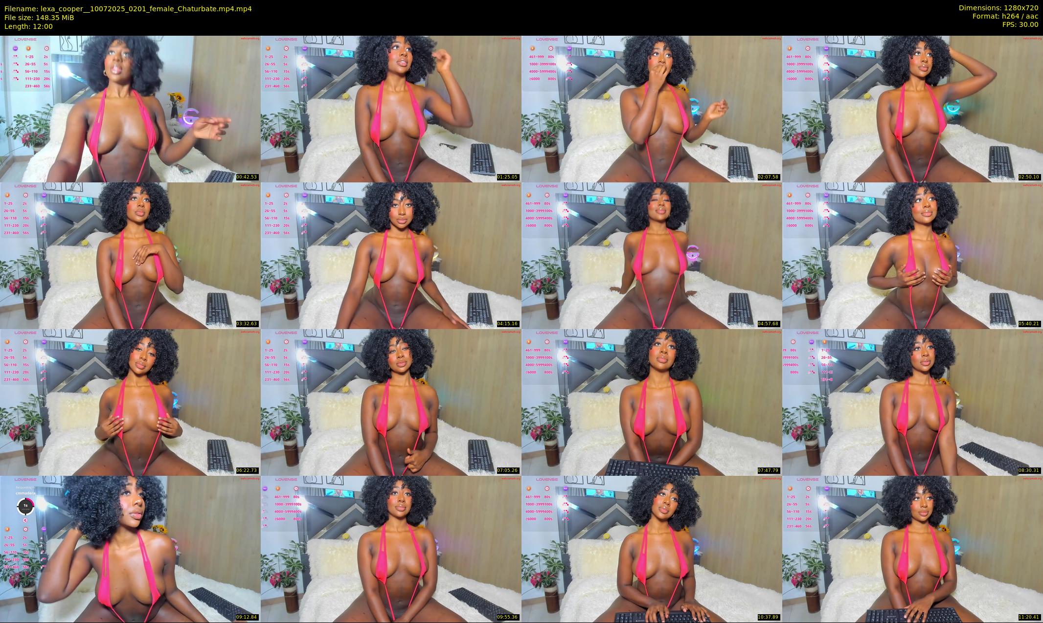 lexa_cooper_ — 12 minute Chaturbate female cam show recording, 720p, Jul 10, 2025
