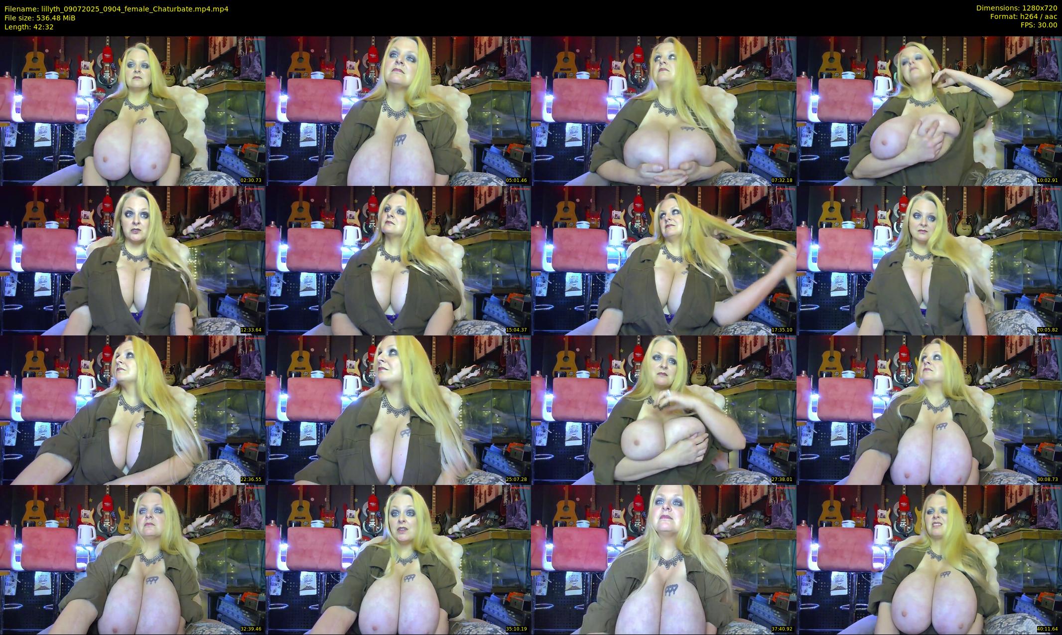 lillyth — 43 minute Chaturbate female cam show recording, 720p, Jul 9, 2025