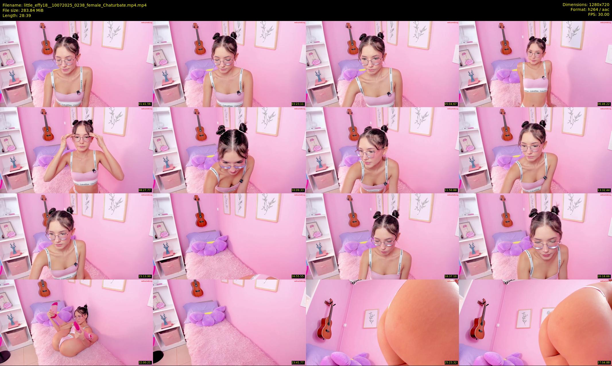 little_effy18_ — 29 minute Chaturbate female cam show recording, 720p, Jul 10, 2025