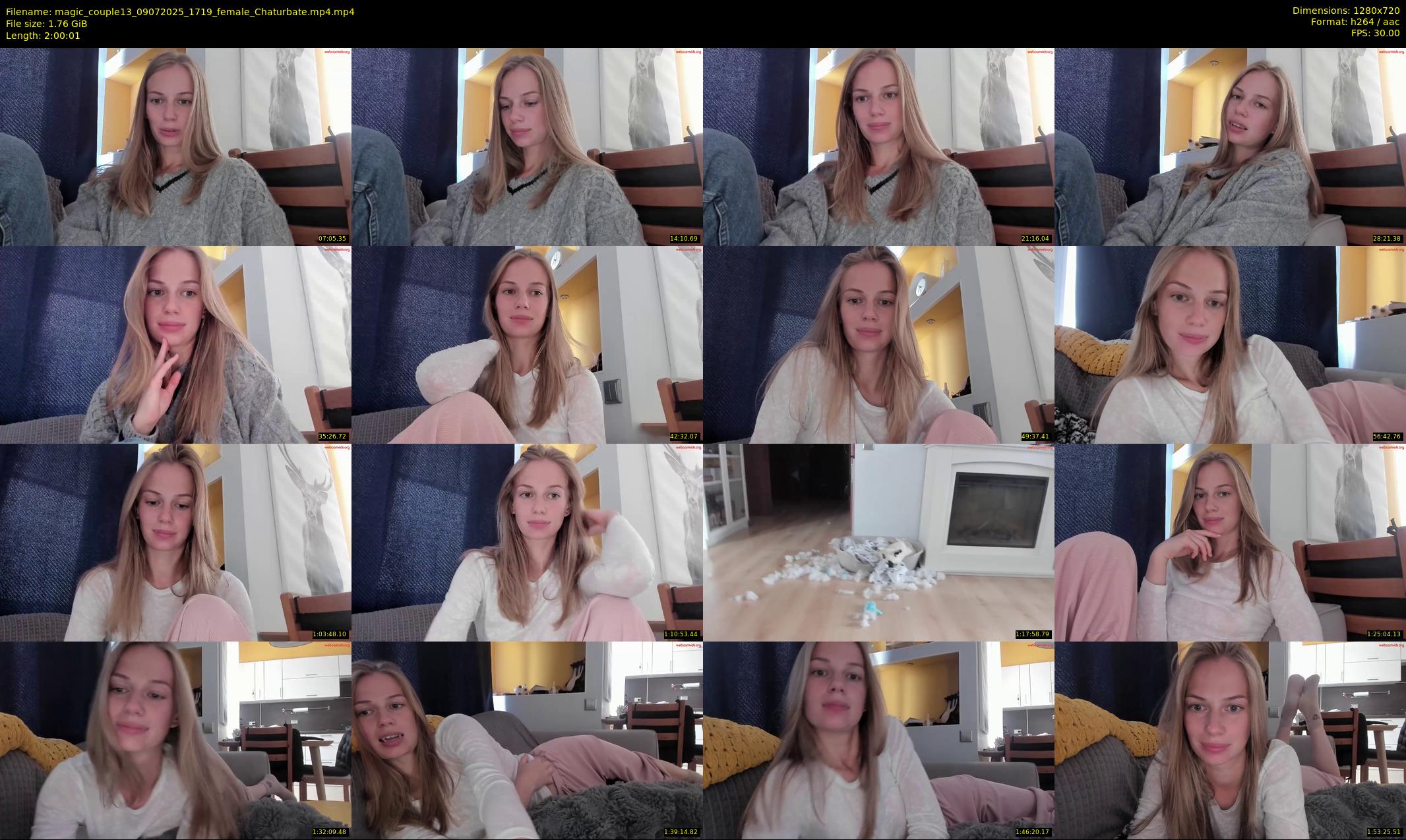 magic_couple13 — 121 minute Chaturbate couple cam show recording, 720p, Jul 9, 2025