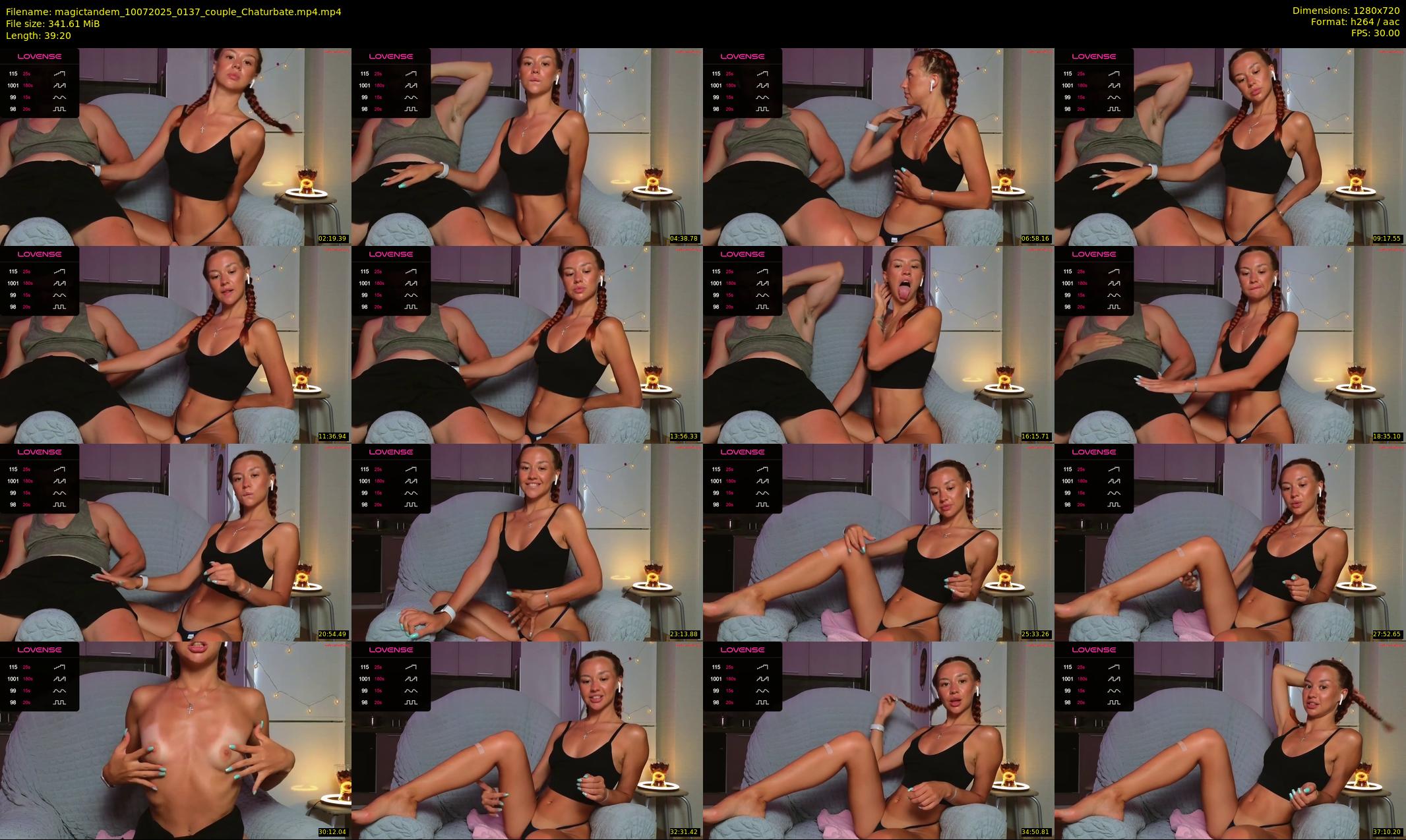 magictandem — 40 minute Chaturbate couple cam show recording, 720p, Jul 10, 2025