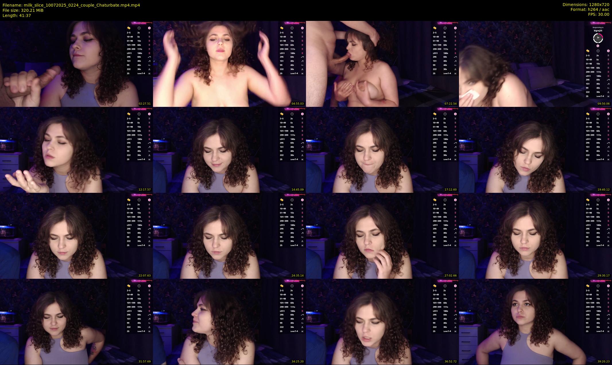 milk_slice — 42 minute Chaturbate couple cam show recording, 720p, Jul 10, 2025