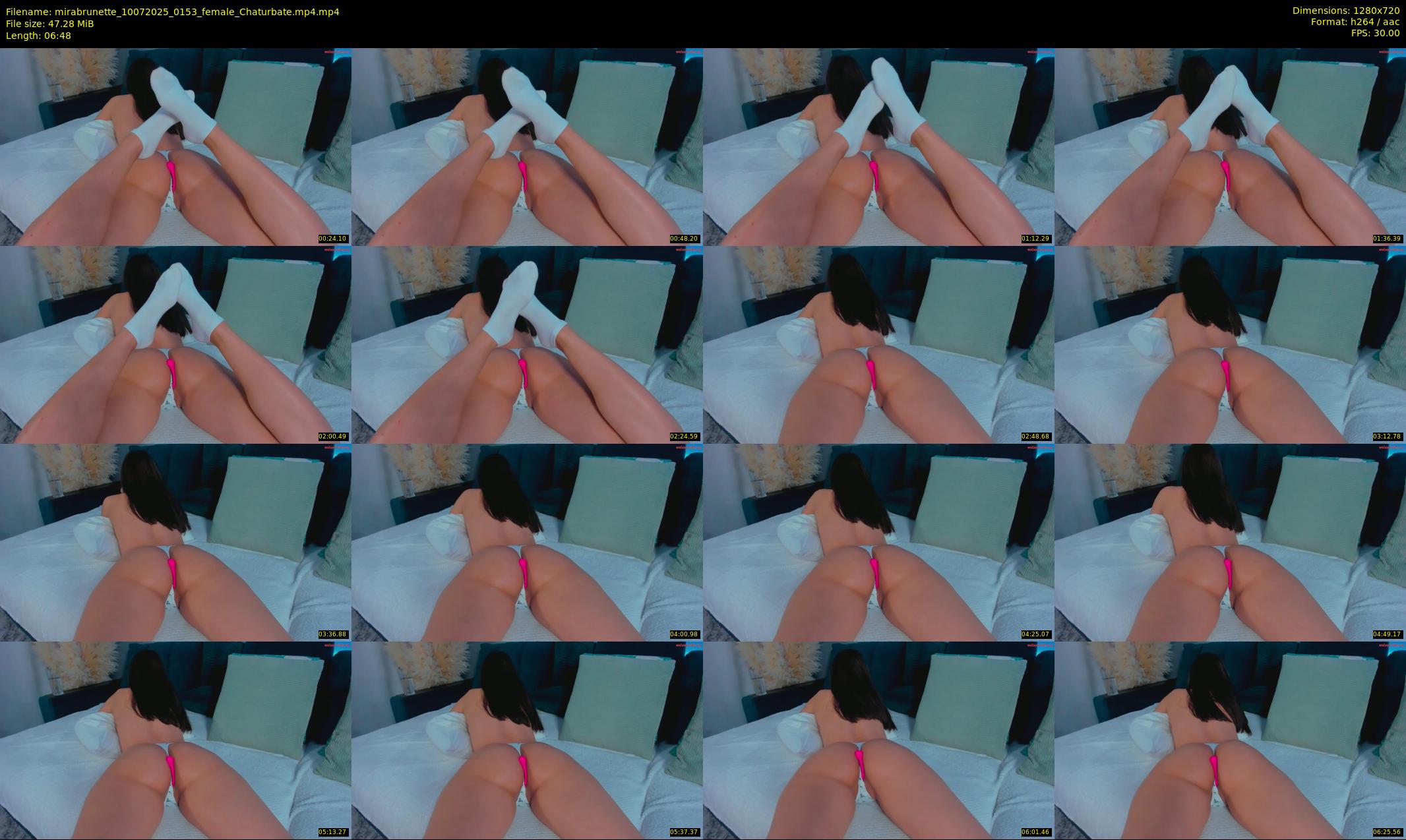 mirabrunette — 7 minute Chaturbate female cam show recording, 720p, Jul 10, 2025