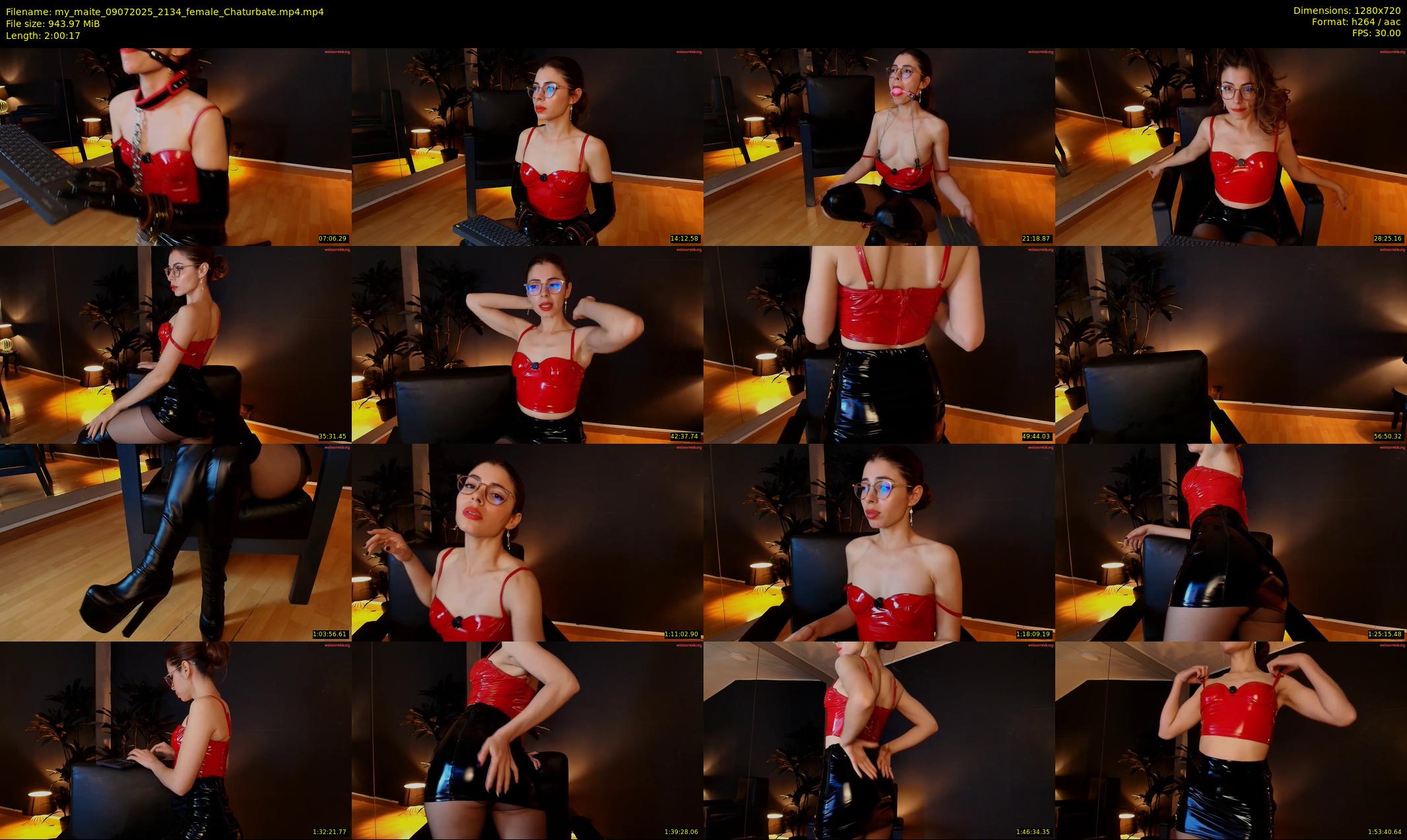 my_maite — 121 minute Chaturbate female cam show recording, 720p, Jul 9, 2025