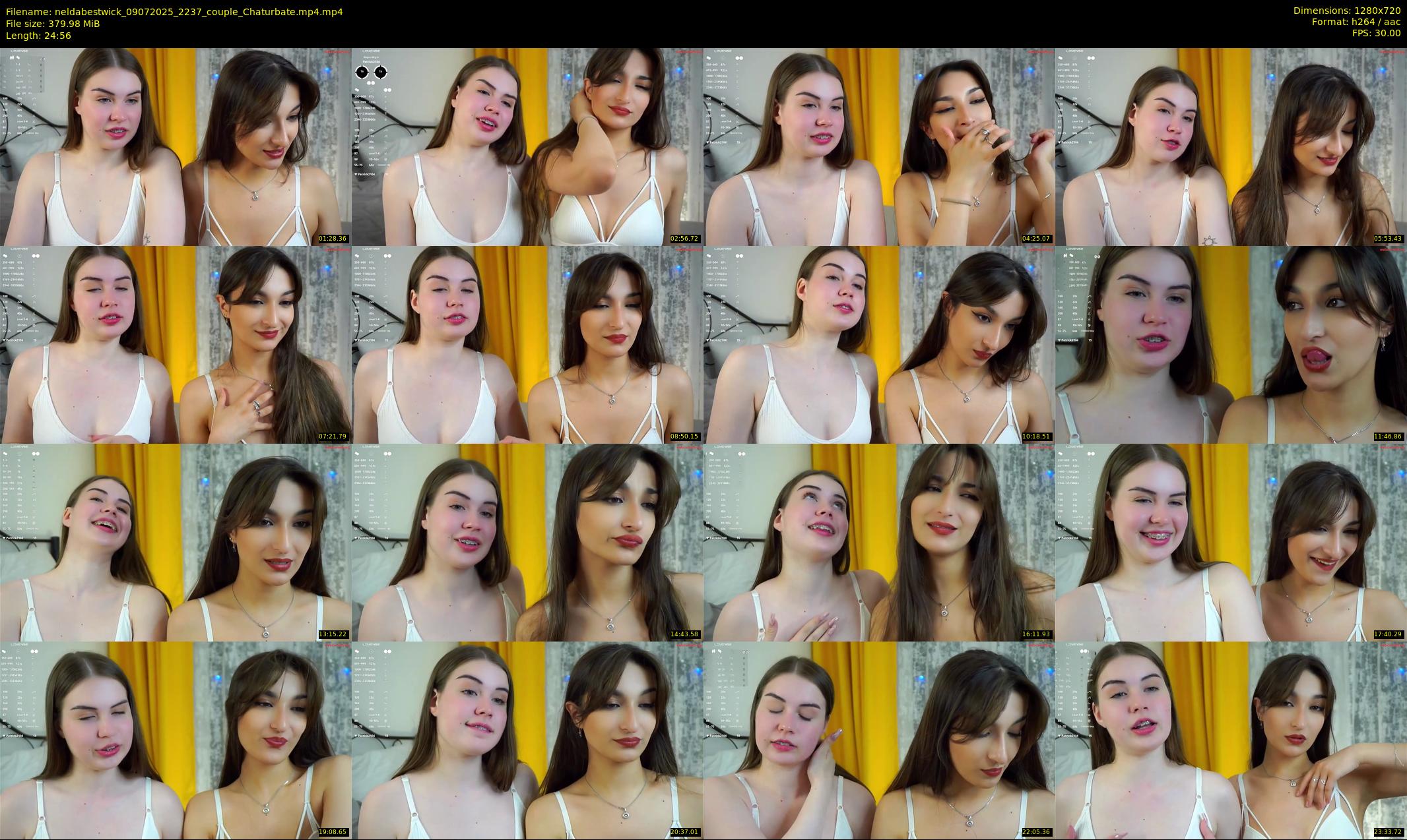 neldabestwick — 25 minute Chaturbate couple cam show recording, 720p, Jul 9, 2025