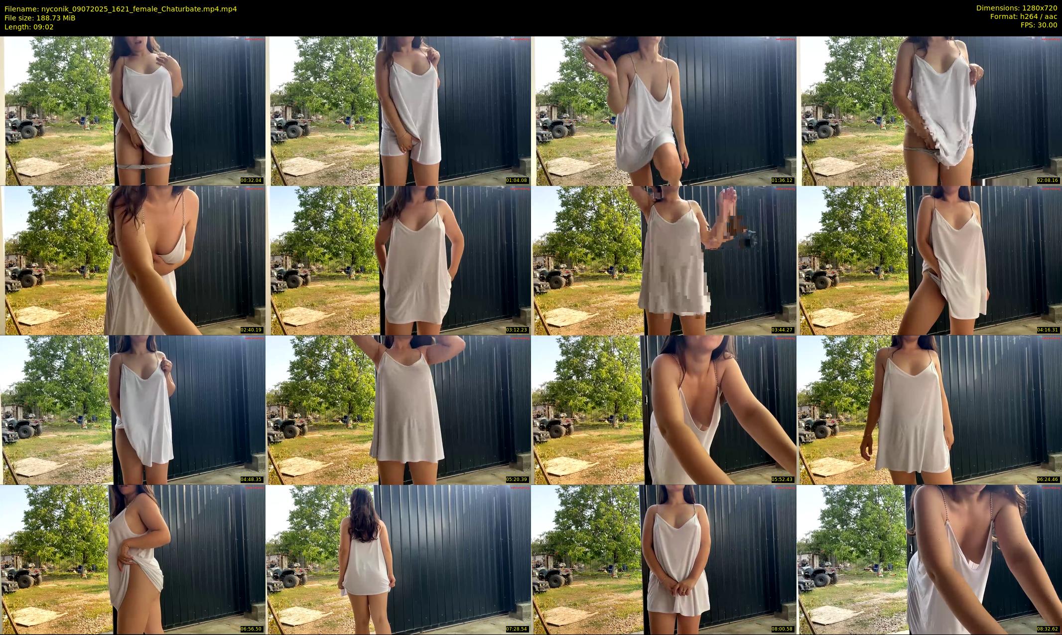 nyconik — 10 minute Chaturbate female cam show recording, 720p, Jul 9, 2025