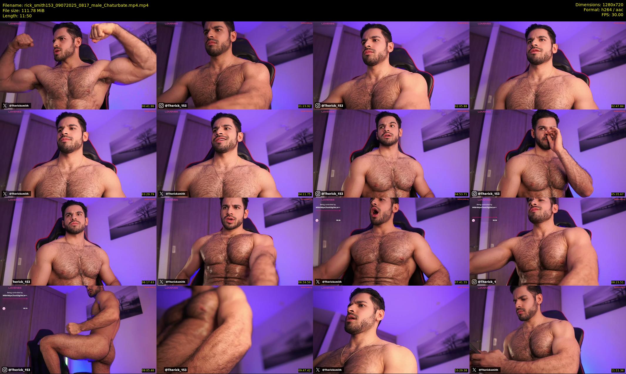 rick_smith153 — 12 minute Chaturbate male cam show recording, 720p, Jul 9, 2025
