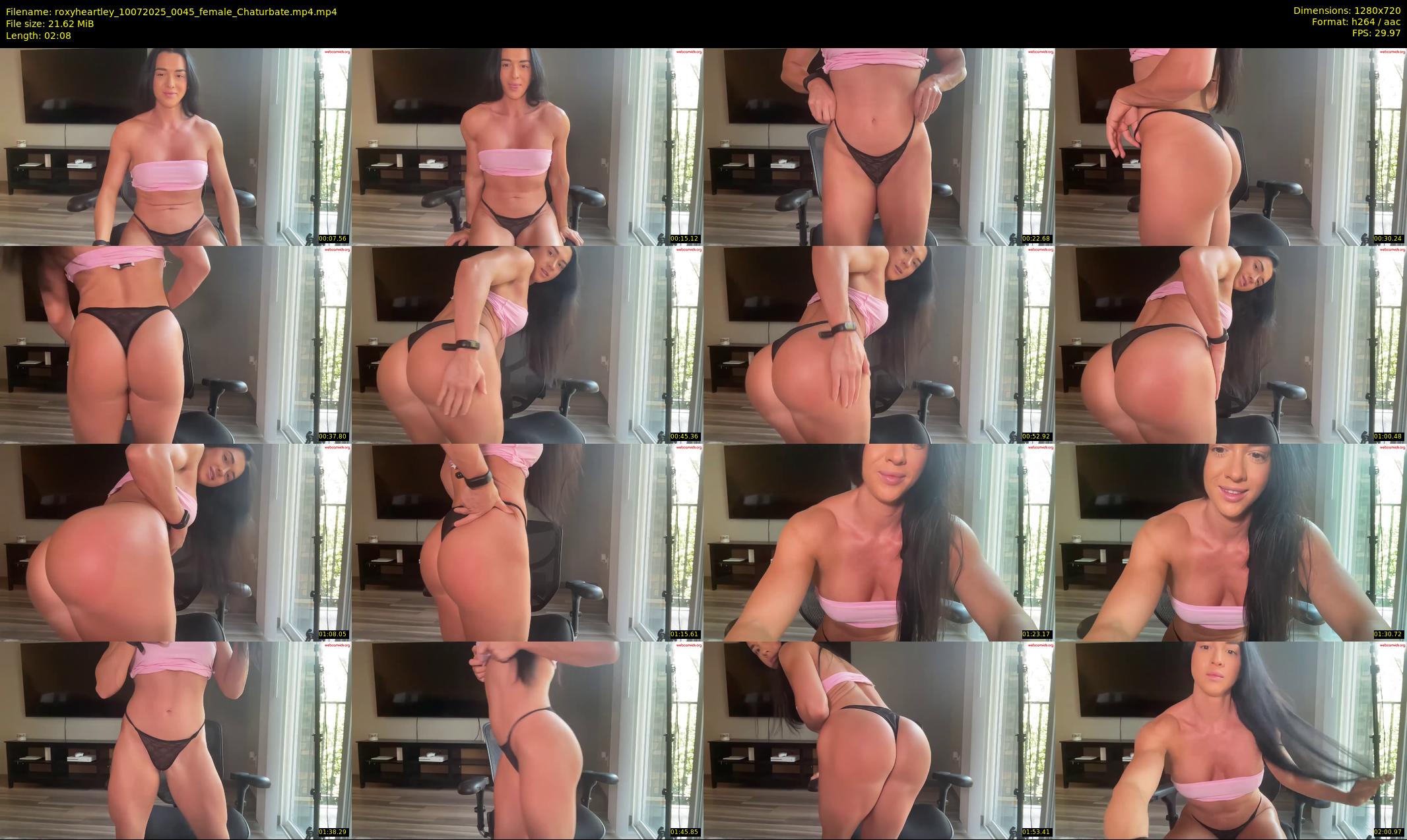 roxyheartley — 3 minute Chaturbate female cam show recording, 720p, Jul 10, 2025