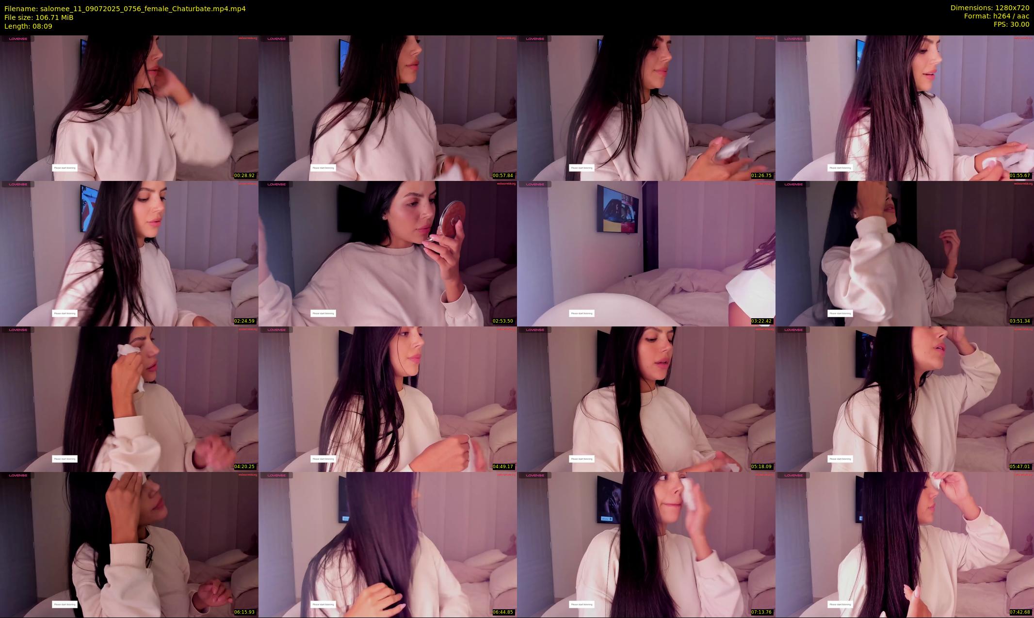 salomee_11 — 9 minute Chaturbate female cam show recording, 720p, Jul 9, 2025