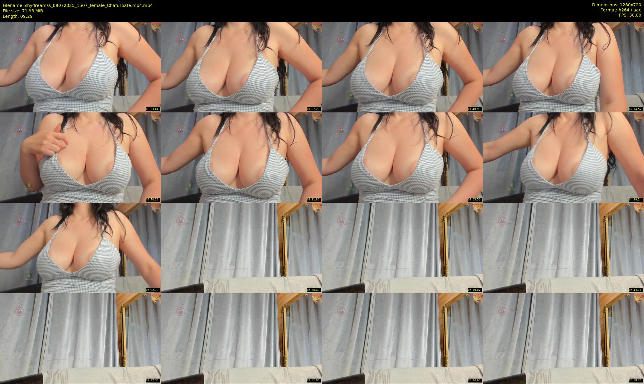 shydreamss — 10 minute Chaturbate female cam show recording, 720p, Jul 9, 2025