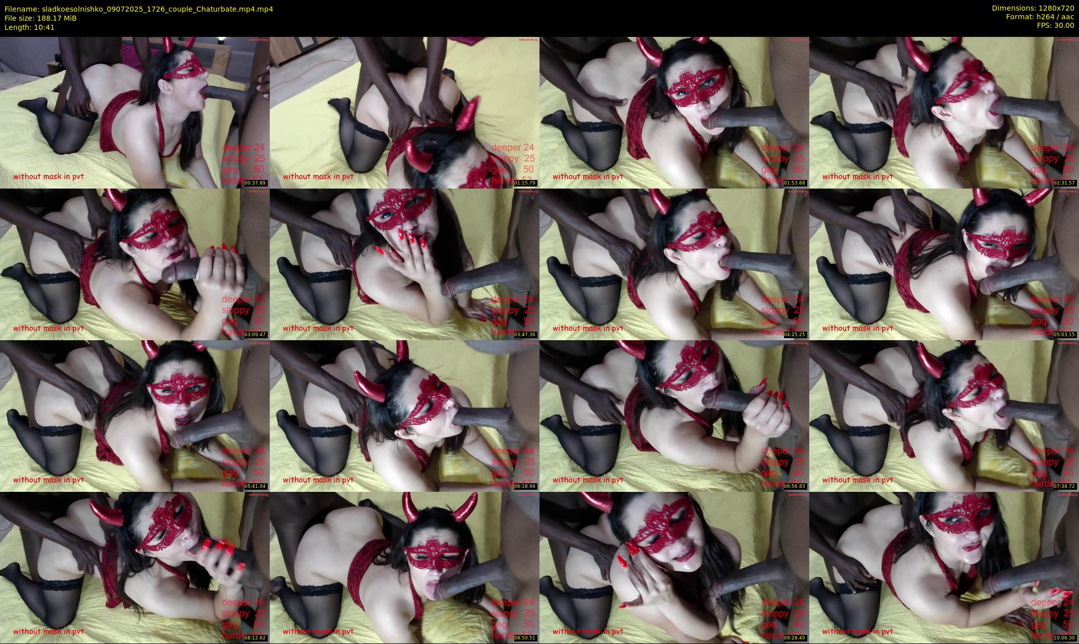 sladkoesolnishko — 11 minute Chaturbate couple cam show recording, 720p, Jul 9, 2025