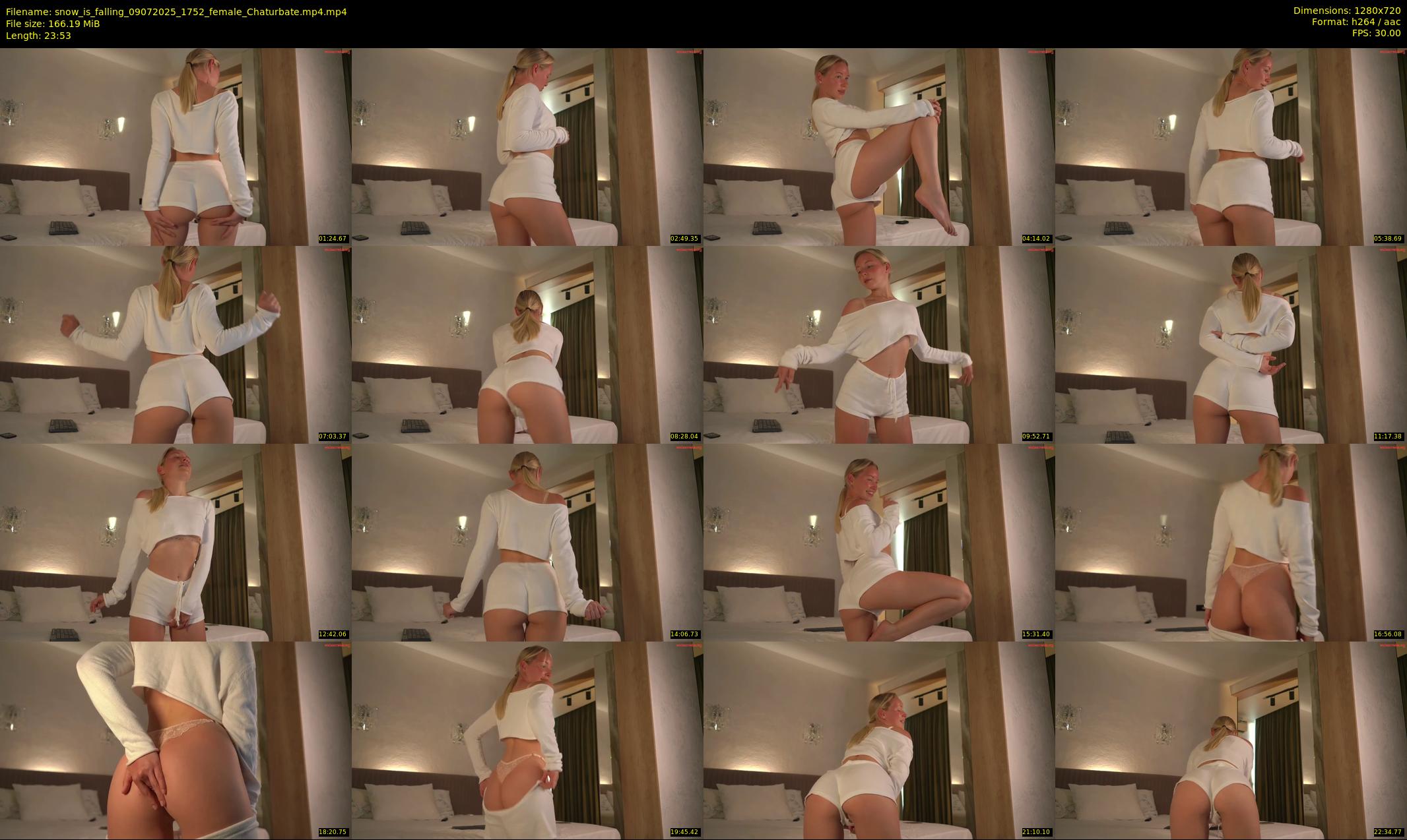 snow_is_falling — 24 minute Chaturbate female cam show recording, 720p, Jul 9, 2025