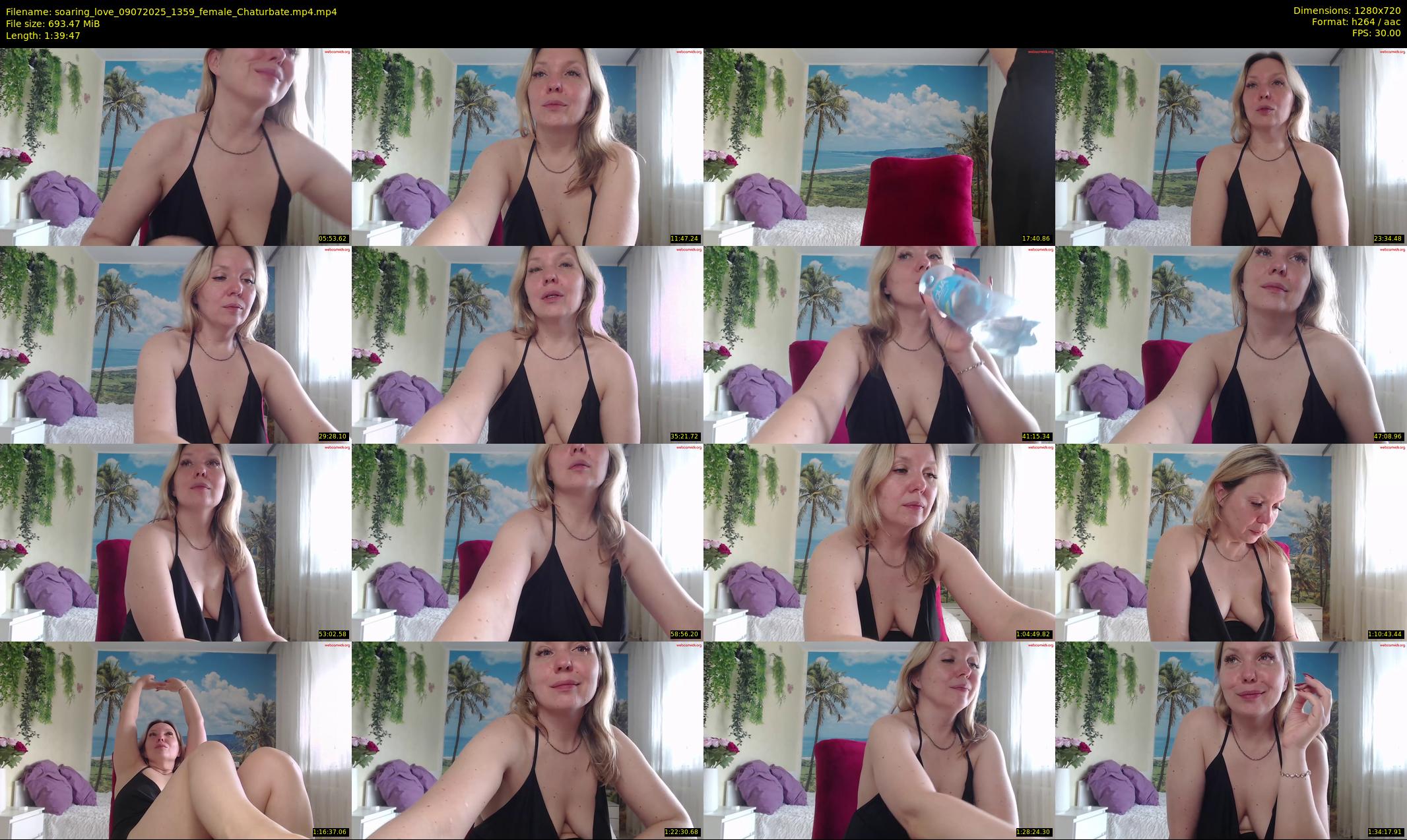 soaring_love — 100 minute Chaturbate female cam show recording, 720p, Jul 9, 2025