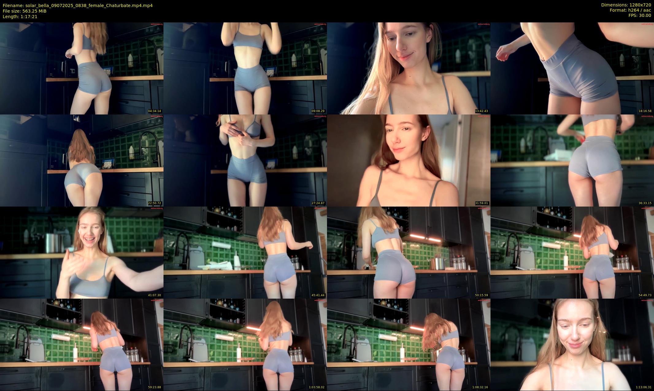 solar_bella — 78 minute Chaturbate female cam show recording, 720p, Jul 9, 2025