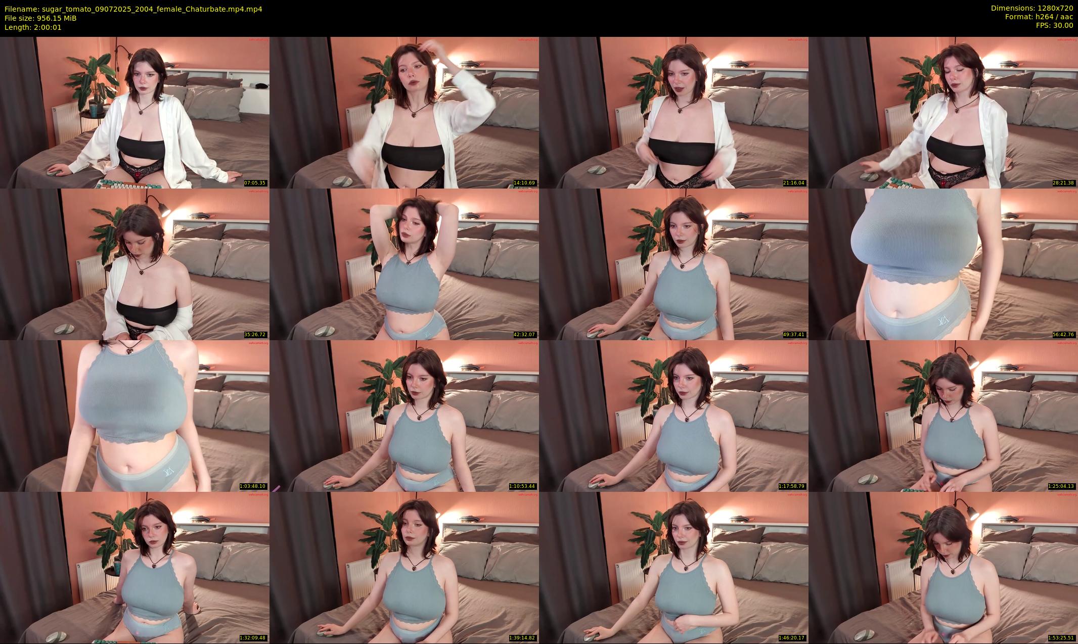 sugar_tomato — 121 minute Chaturbate female cam show recording, 720p, Jul 9, 2025