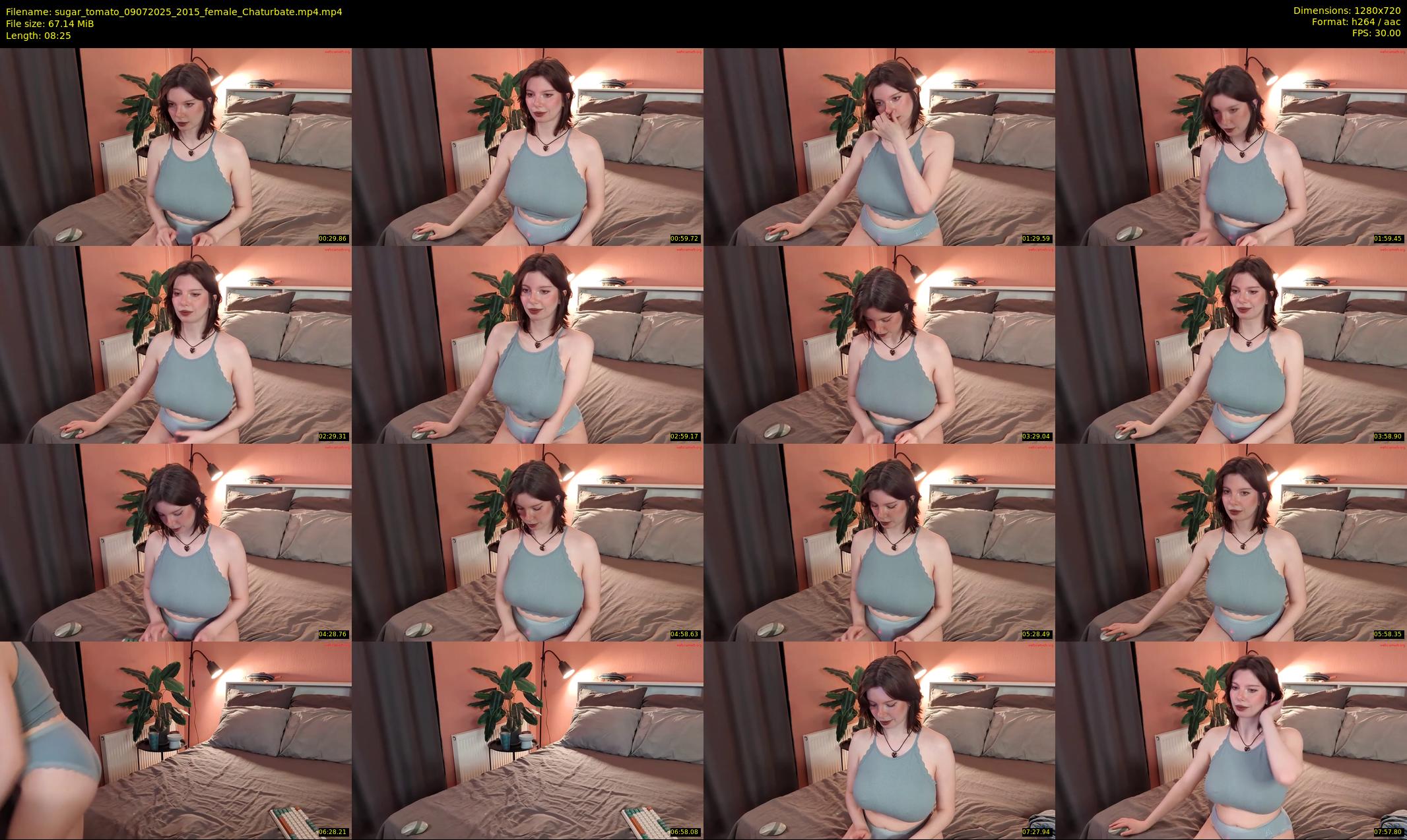 sugar_tomato — 9 minute Chaturbate female cam show recording, 720p, Jul 9, 2025