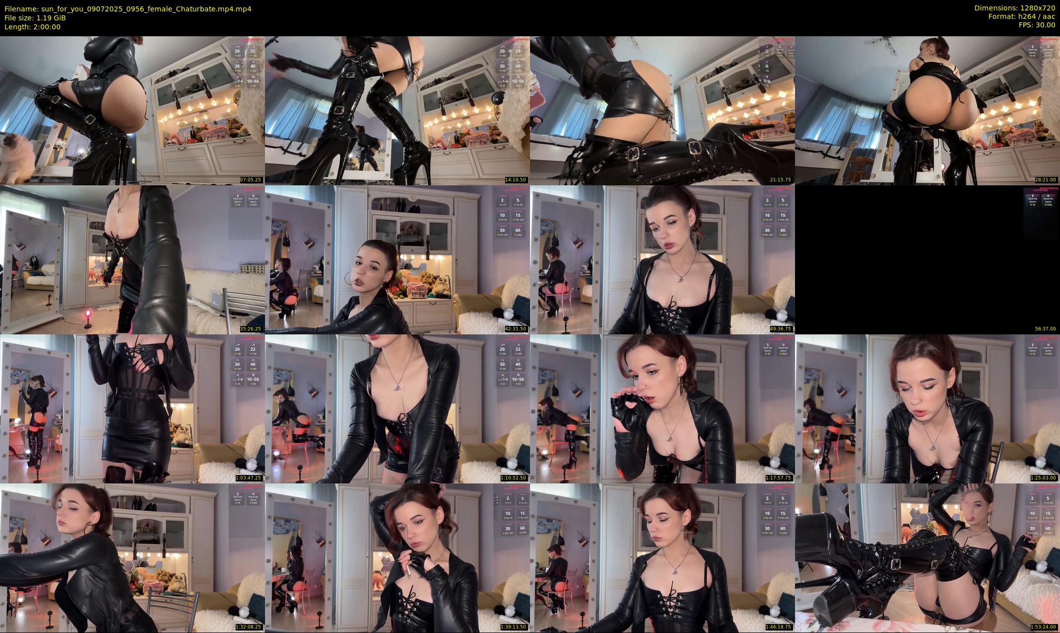 sun_for_you — 120 minute Chaturbate female cam show recording, 720p, Jul 9, 2025