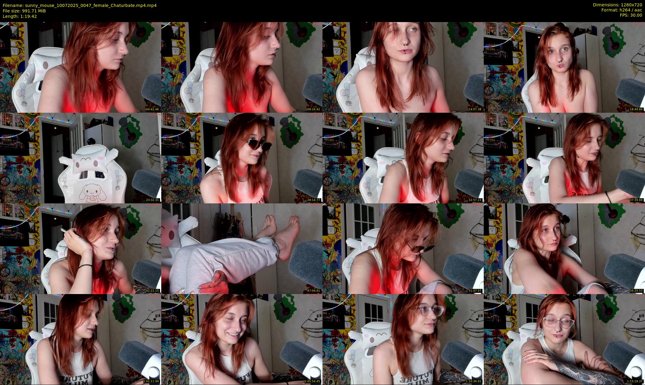 sunny_mouse — 80 minute Chaturbate female cam show recording, 720p, Jul 10, 2025