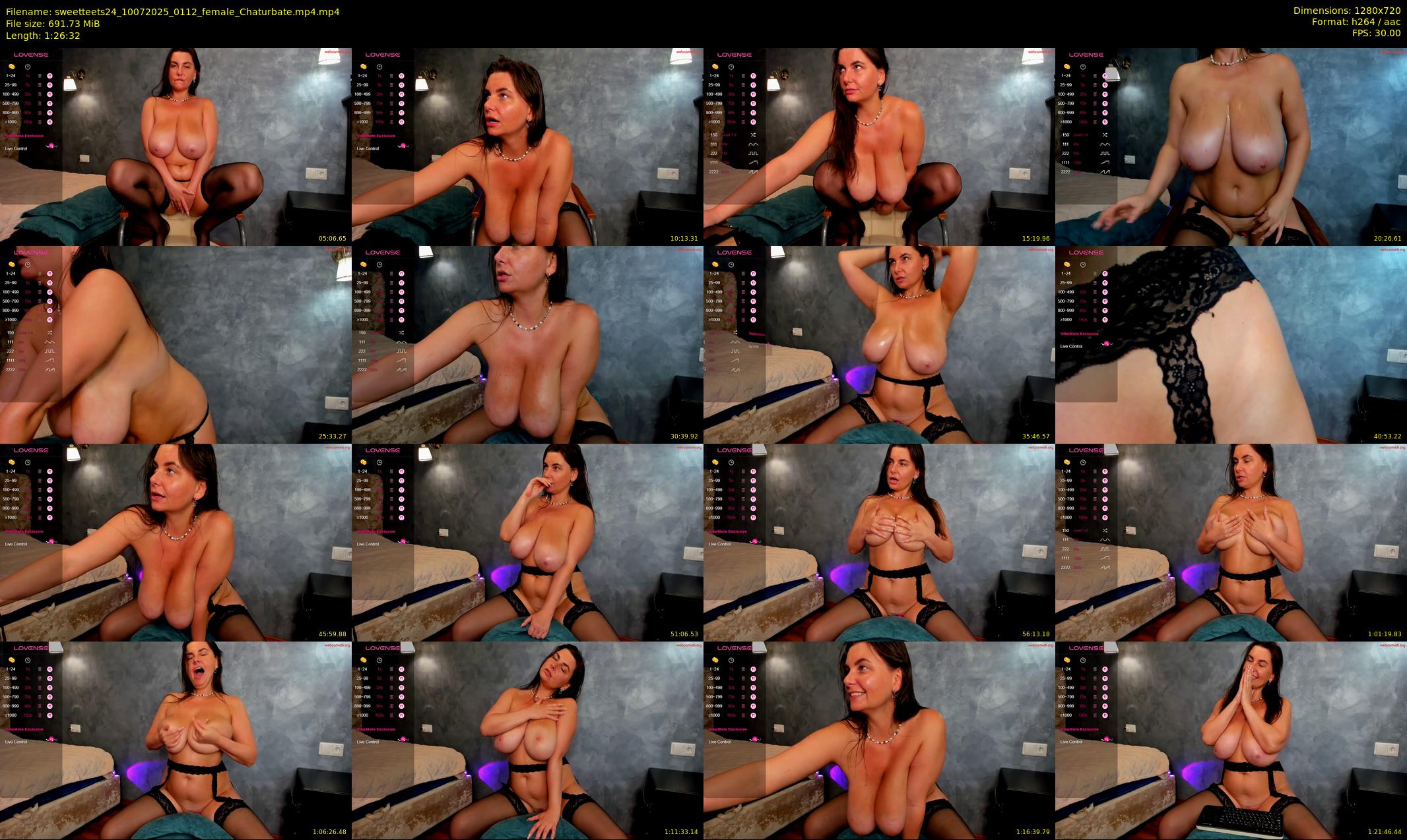 sweetteets24 — 87 minute Chaturbate female cam show recording, 720p, Jul 10, 2025