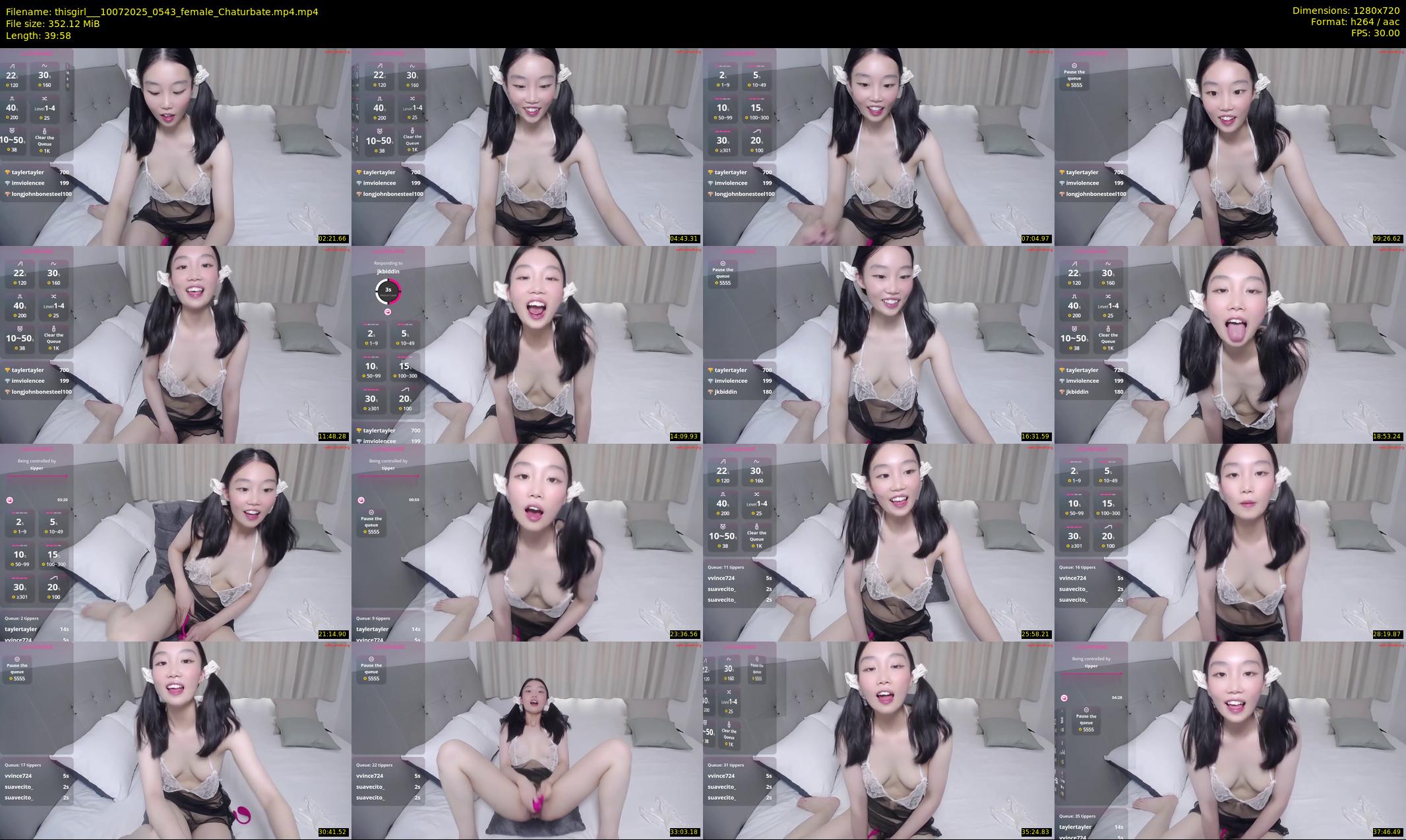 thisgirl__ — 40 minute Chaturbate female cam show recording, 720p, Jul 10, 2025